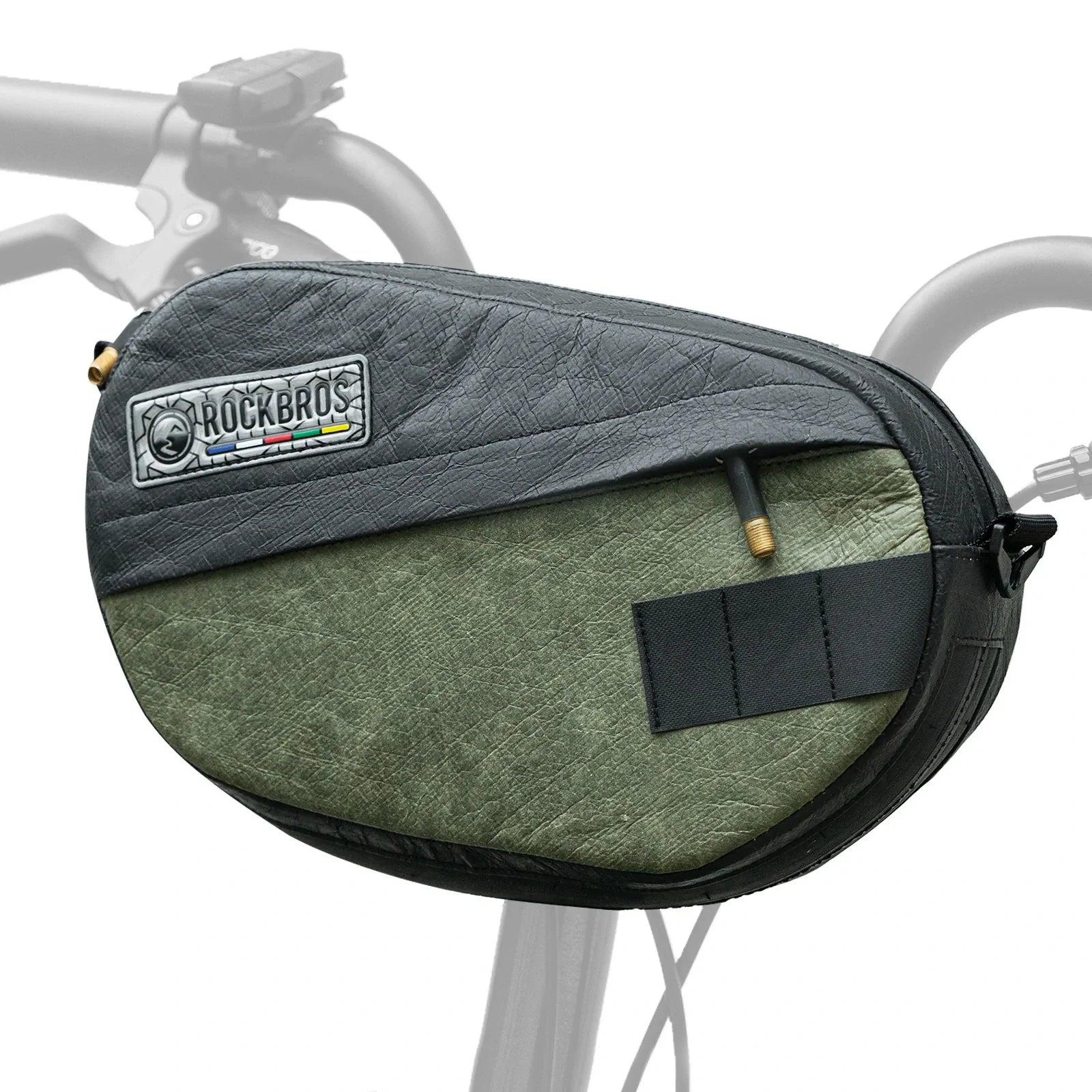 ROAD TO SKY Nachhaltige Fahrrad - Lenkertasche aus recycelten Reifen 2.5L - Fahrradtaschen ROCKBROS - EU - NooMii