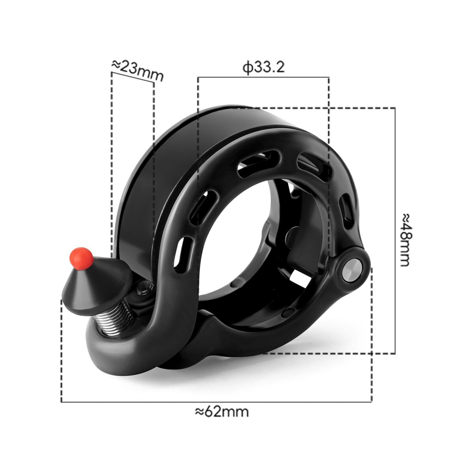 ROCKBROS 100dB Versteckte Fahrradklingel Regenfest und Rostfrei - Fahrradklingel ROCKBROS - EU - NooMii