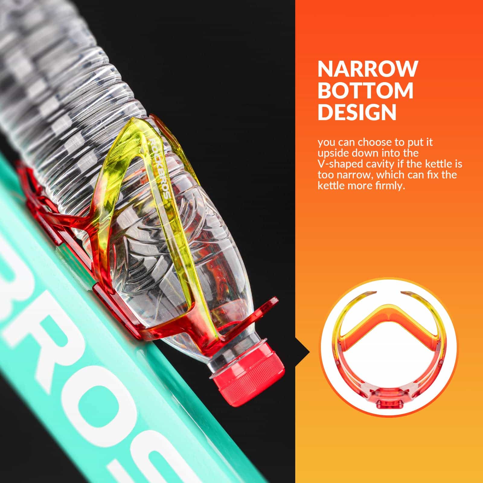 ROCKBROS 35g Leicht PC Fahrrad Flaschenhalter - Fahrrad Flaschenhalter ROCKBROS - EU - NooMii