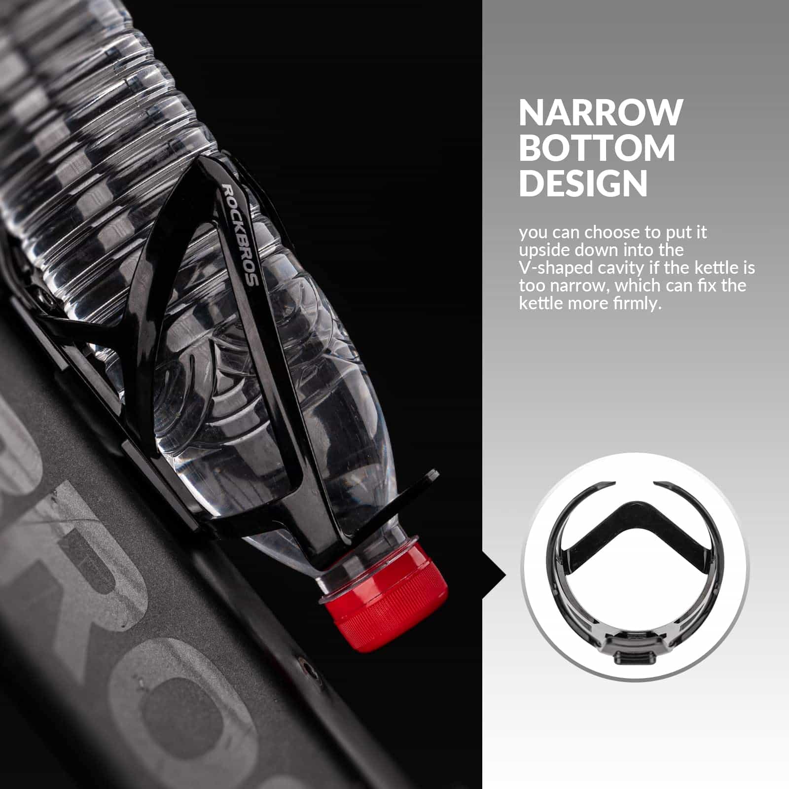 ROCKBROS 35g Leicht PC Fahrrad Flaschenhalter - Fahrrad Flaschenhalter ROCKBROS - EU - NooMii