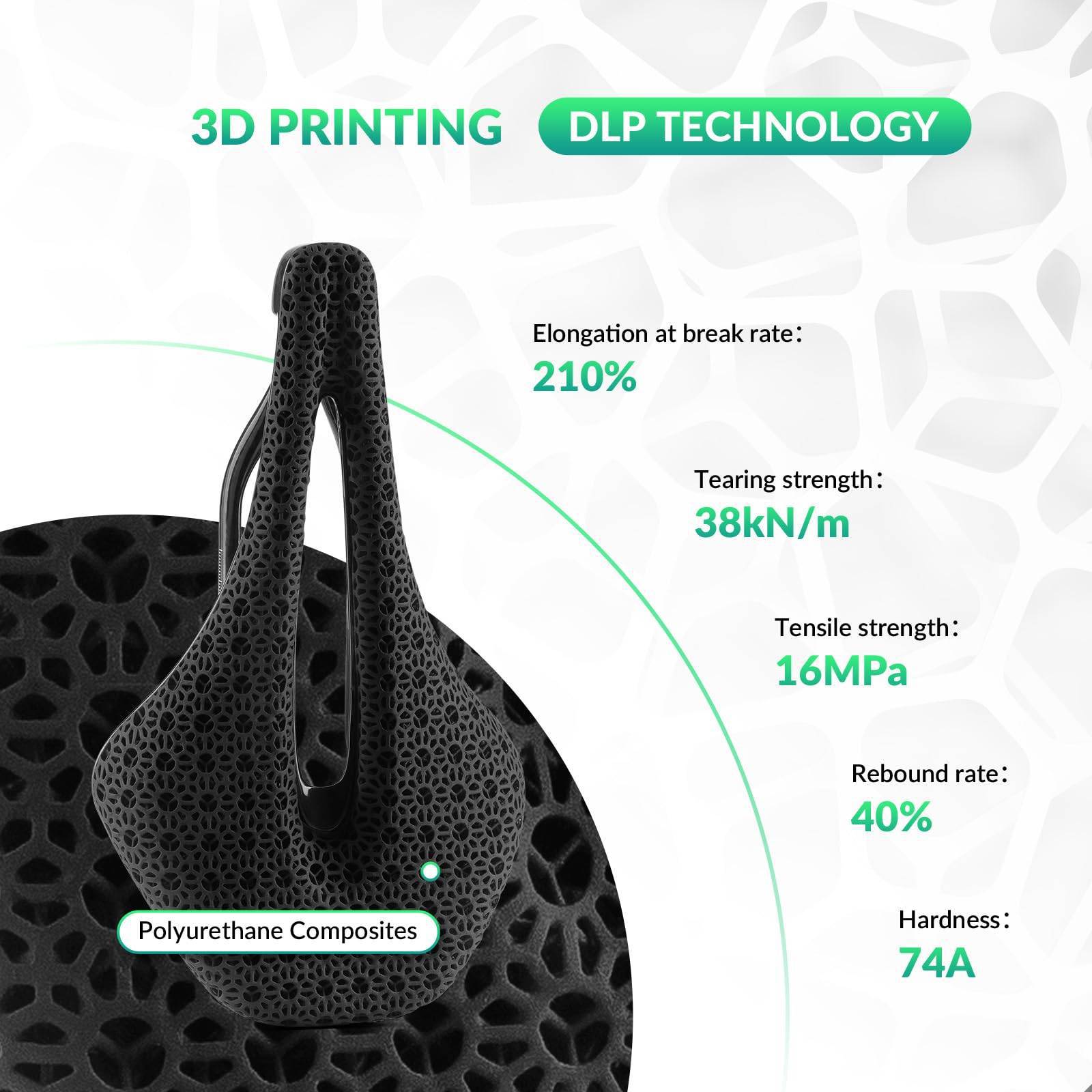 ROCKBROS 3D Druck Carbon Rennradsattel Ultraleicht Stoßdämpfender Ergonomischer - Fahrradsattel ROCKBROS - EU - NooMii