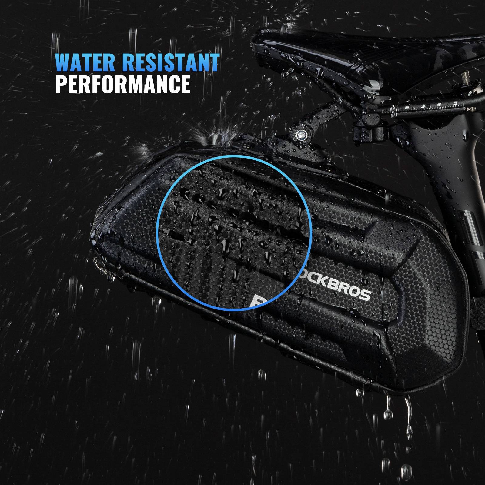 ROCKBROS 3D Hard Shell Fahrrad Satteltasche mit Schnellverschluss 1,8L - Fahrradtaschen ROCKBROS - EU - NooMii