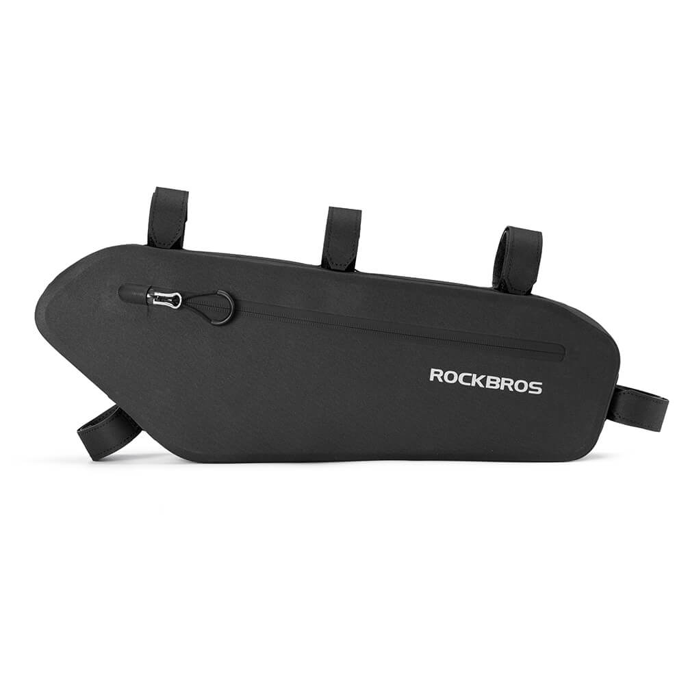 ROCKBROS 4L Wasserabweisend Rahmentasche Dreiecktasche Schwarz - Fahrradtaschen ROCKBROS - EU - NooMii