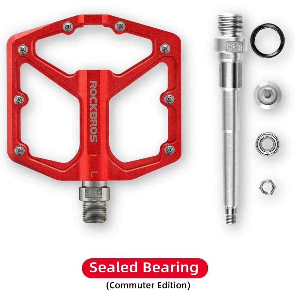 ROCKBROS Aluminium Platform Pedale 9/16 Zoll für MTB E - Bike Stadtrad - Fahrradpedale ROCKBROS - EU - NooMii