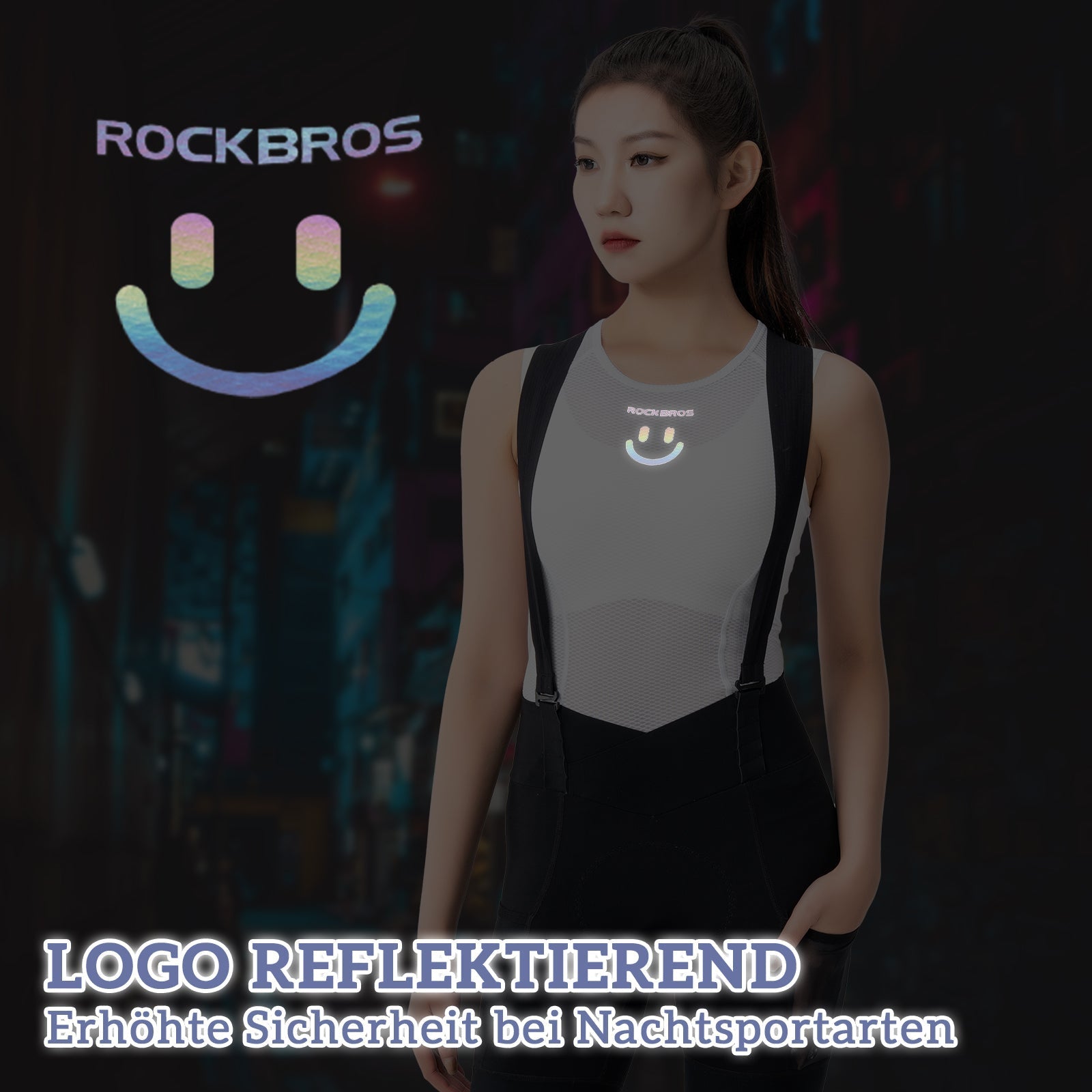 ROCKBROS Damen Sporttop Atmungsaktiv baselayer Unterhemd für Radfahren - Funktionsshirt ROCKBROS - EU - NooMii