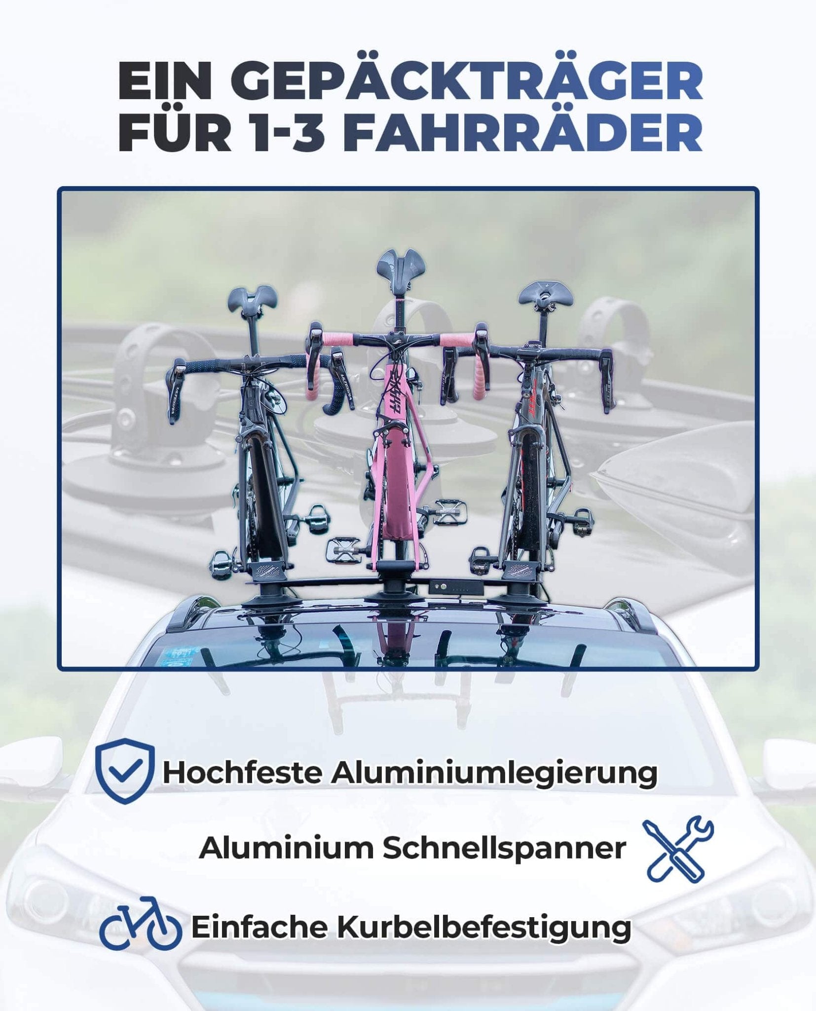ROCKBROS Elektrischer Fahrradträger mit Saugnapf - Fahrrad Dachträger ROCKBROS - EU - NooMii