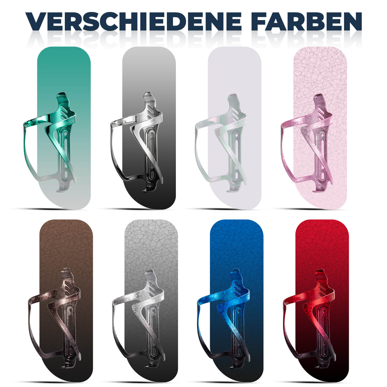 ROCKBROS Fahrrad Flaschenhalter Getränkehalter Robust aus Alu Leicht 8 Farbe - Fahrrad Flaschenhalter ROCKBROS - EU - NooMii