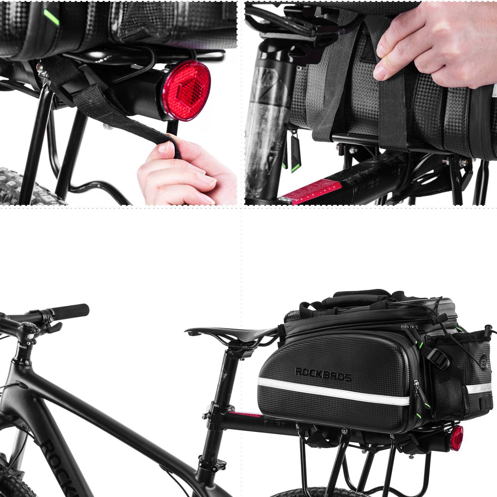 ROCKBROS Fahrrad Gepäckträgertasche 10 - 35L Wasserdicht Transporttasche - Fahrradtaschen ROCKBROS - EU - NooMii