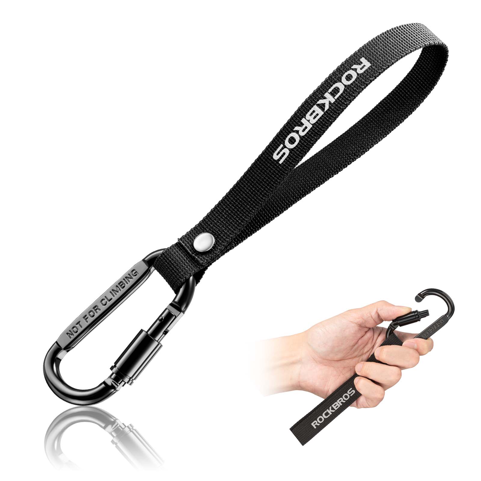 ROCKBROS Fahrrad Karabinerhaken Multifunktional mit Strapazierfähigem Gurt - ROCKBROS - EU - NooMii