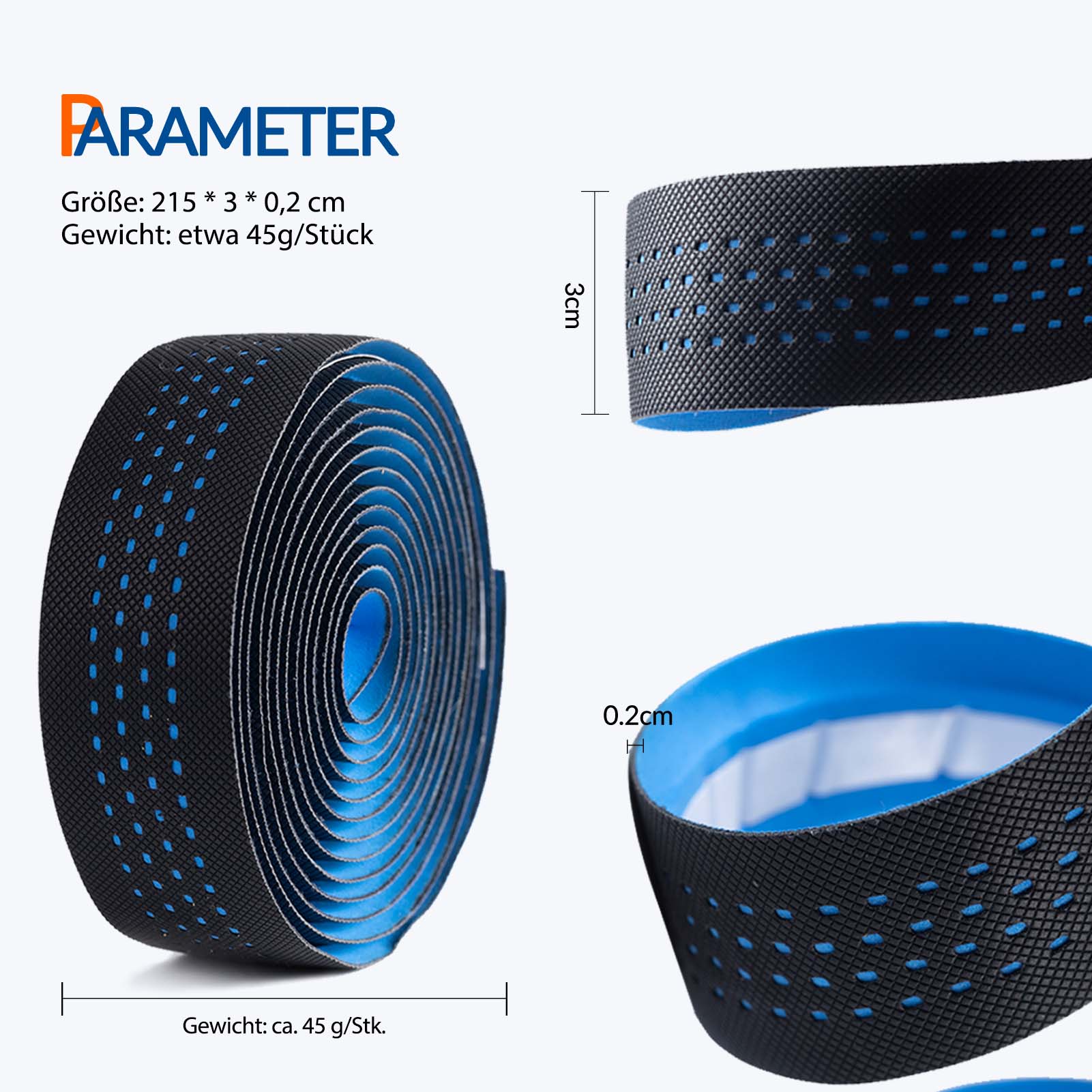 ROCKBROS Fahrrad Lenkerband für MTB Rennrad Standardgröße Vier Farben - Lenkerband ROCKBROS - EU - NooMii
