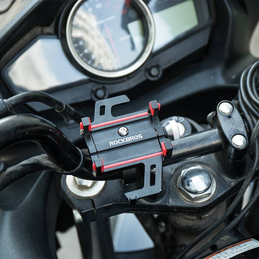 ROCKBROS Fahrrad Motorrad Handyhalterung mit 360 Rotation Clip - Fahrrad Handyhalterung ROCKBROS - EU - NooMii