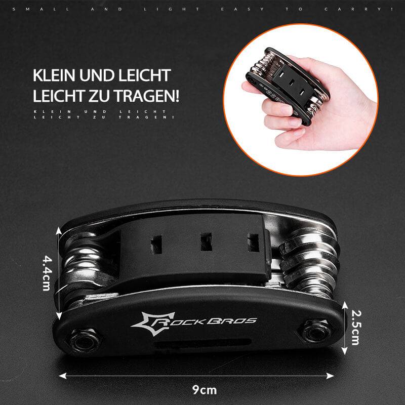 ROCKBROS Fahrrad Multifunktionswerkzeug 16 in 1 Reparatur Werkzeug - Werkzeuge ROCKBROS - EU - NooMii