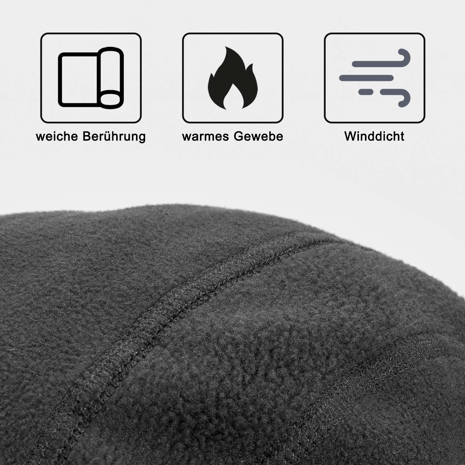 ROCKBROS Fahrrad Mütze Wintermütze mit Brille - Loch Winddicht Helmmütze - Fahrrad Mütze ROCKBROS - EU - NooMii