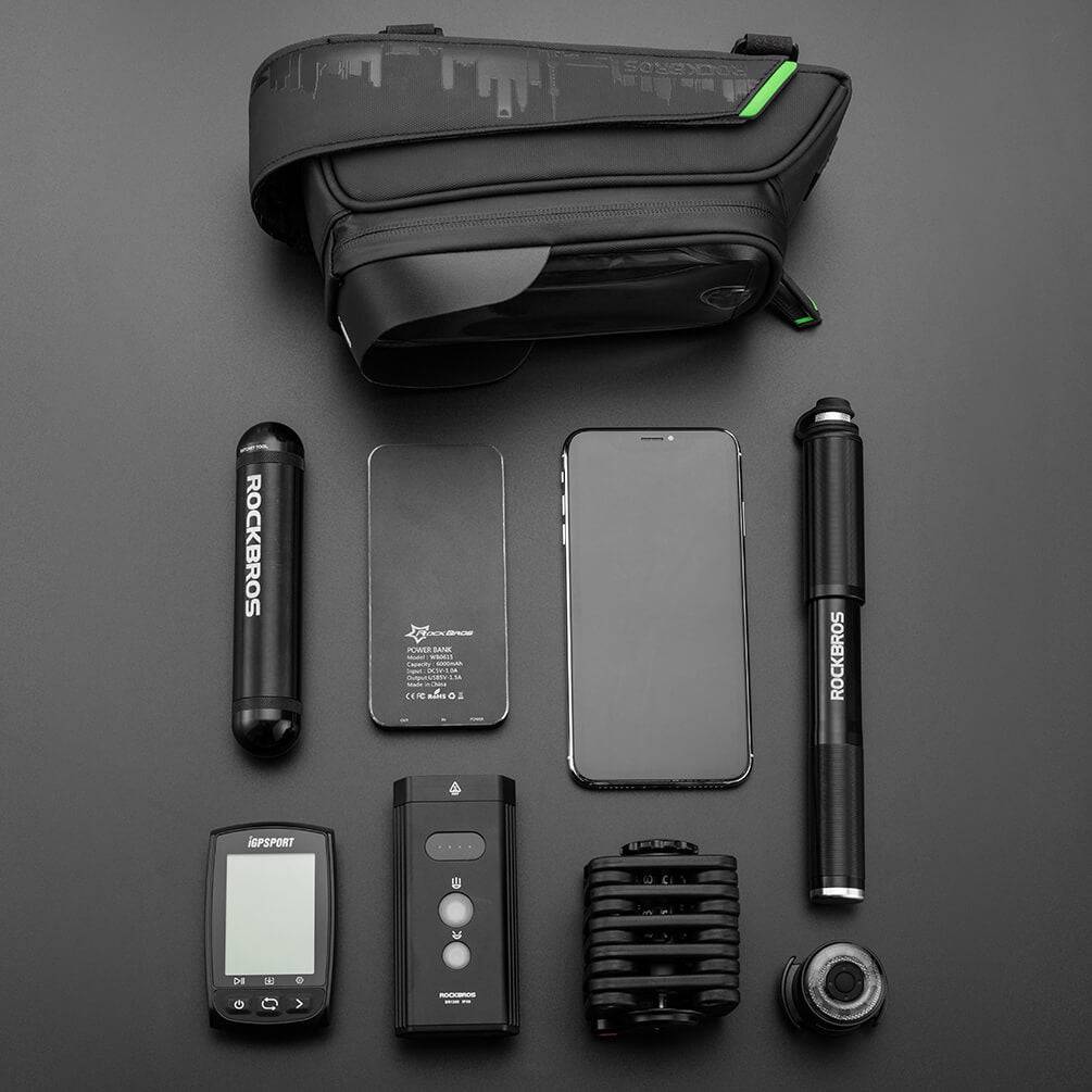 ROCKBROS Fahrrad Oberrohrtasche Wasserdicht Handytasche mit Touchscreen - Fahrradtaschen ROCKBROS - EU - NooMii