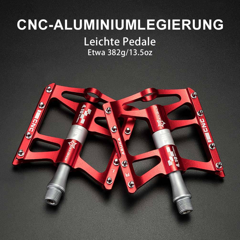 ROCKBROS Fahrrad Pedale 9/16 für MTB/BMX/Rennrad 4 Sealed Bearings - Fahrradpedale ROCKBROS - EU - NooMii