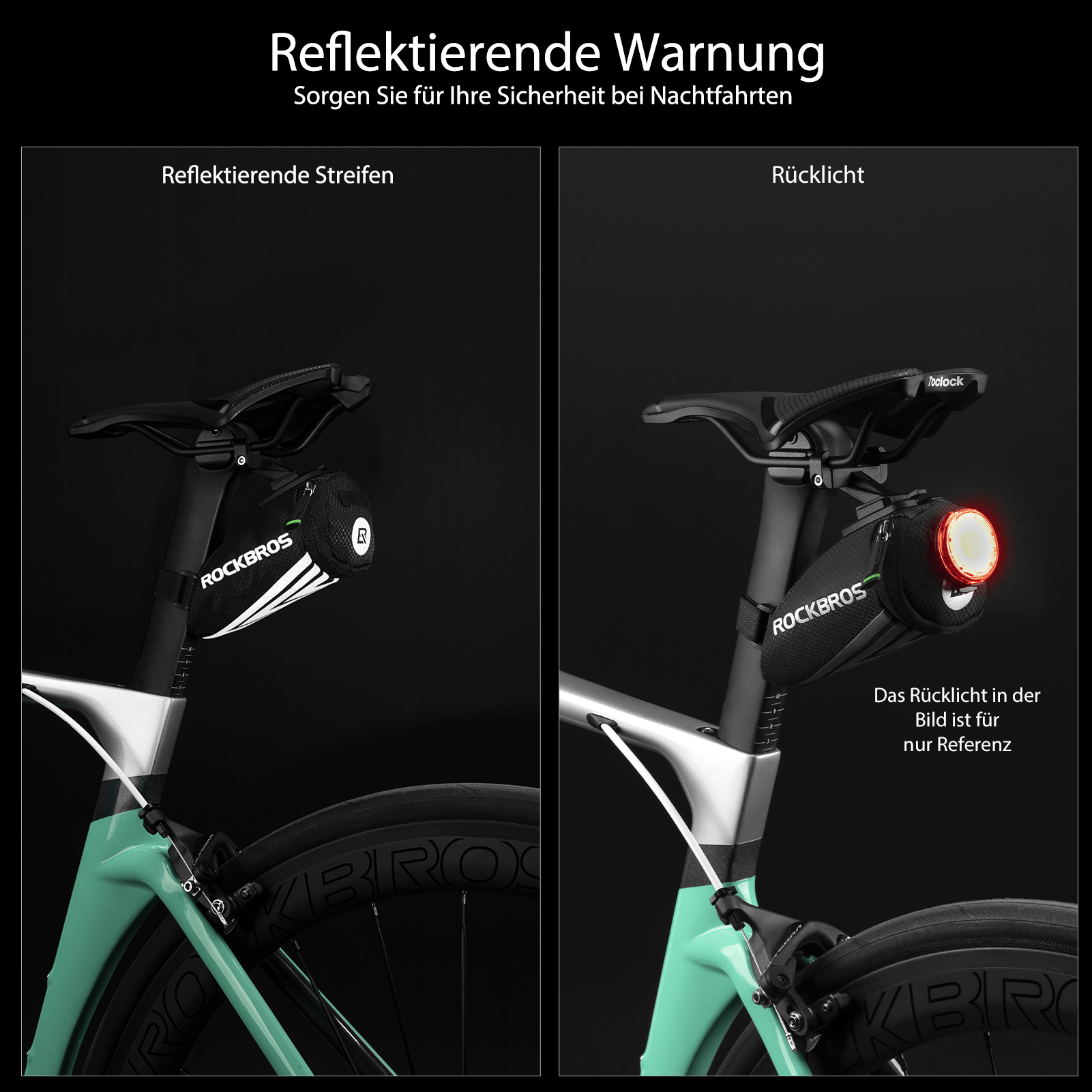 ROCKBROS Fahrrad Satteltasche für MTB/Rennrad/Faltrad Mini Portable - Fahrradtaschen ROCKBROS - EU - NooMii