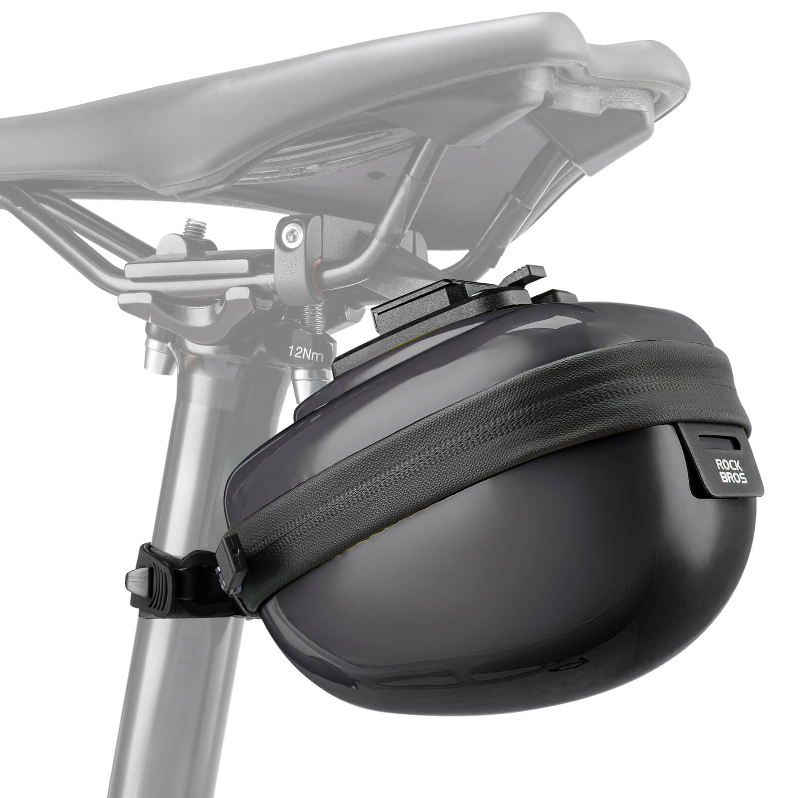 ROCKBROS Fahrrad Satteltaschen Hard Shell Reflektierend 0,4 L mit Halterung - Fahrradtaschen ROCKBROS - EU - NooMii