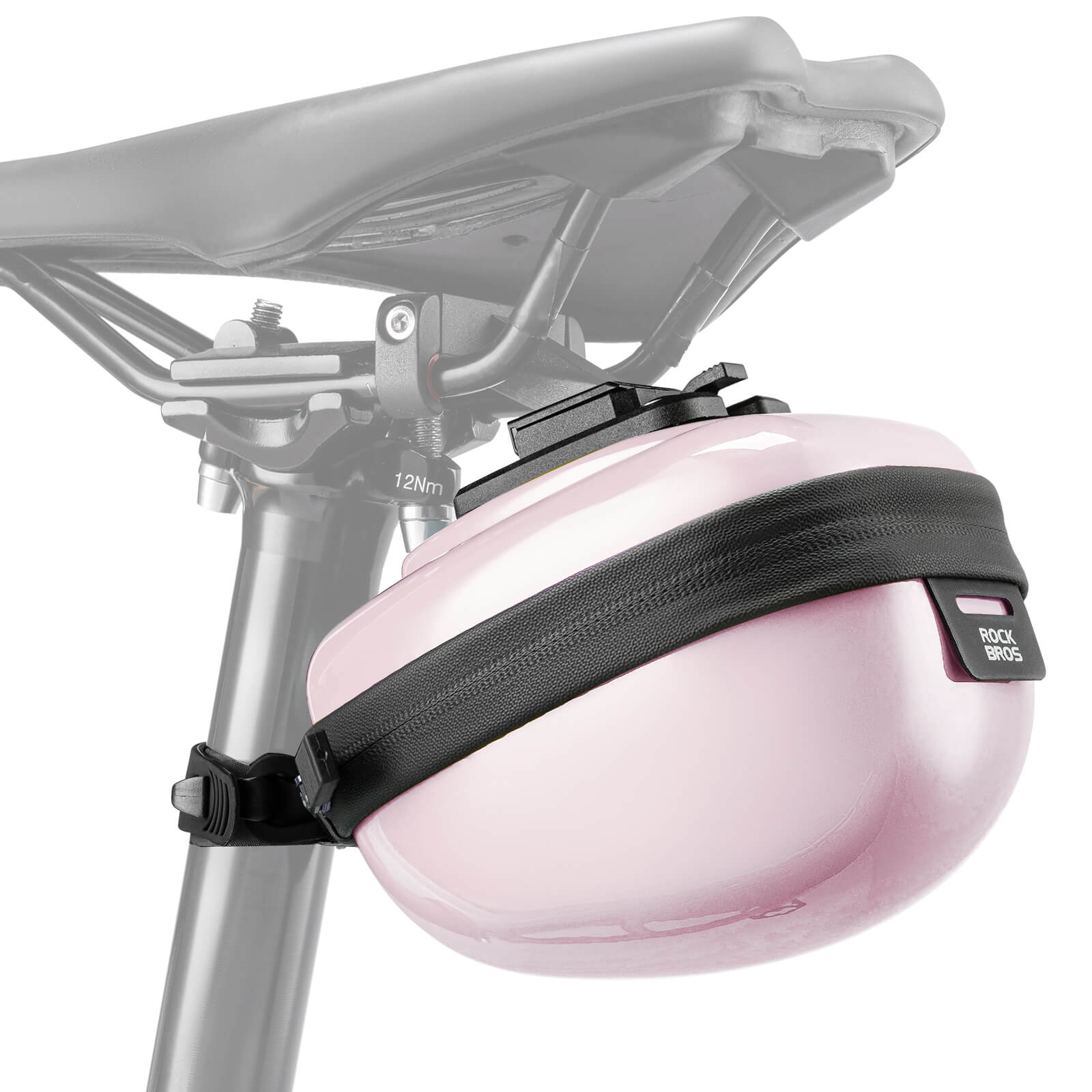 ROCKBROS Fahrrad Satteltaschen Hard Shell Reflektierend 0,4 L mit Halterung - Fahrradtaschen ROCKBROS - EU - NooMii