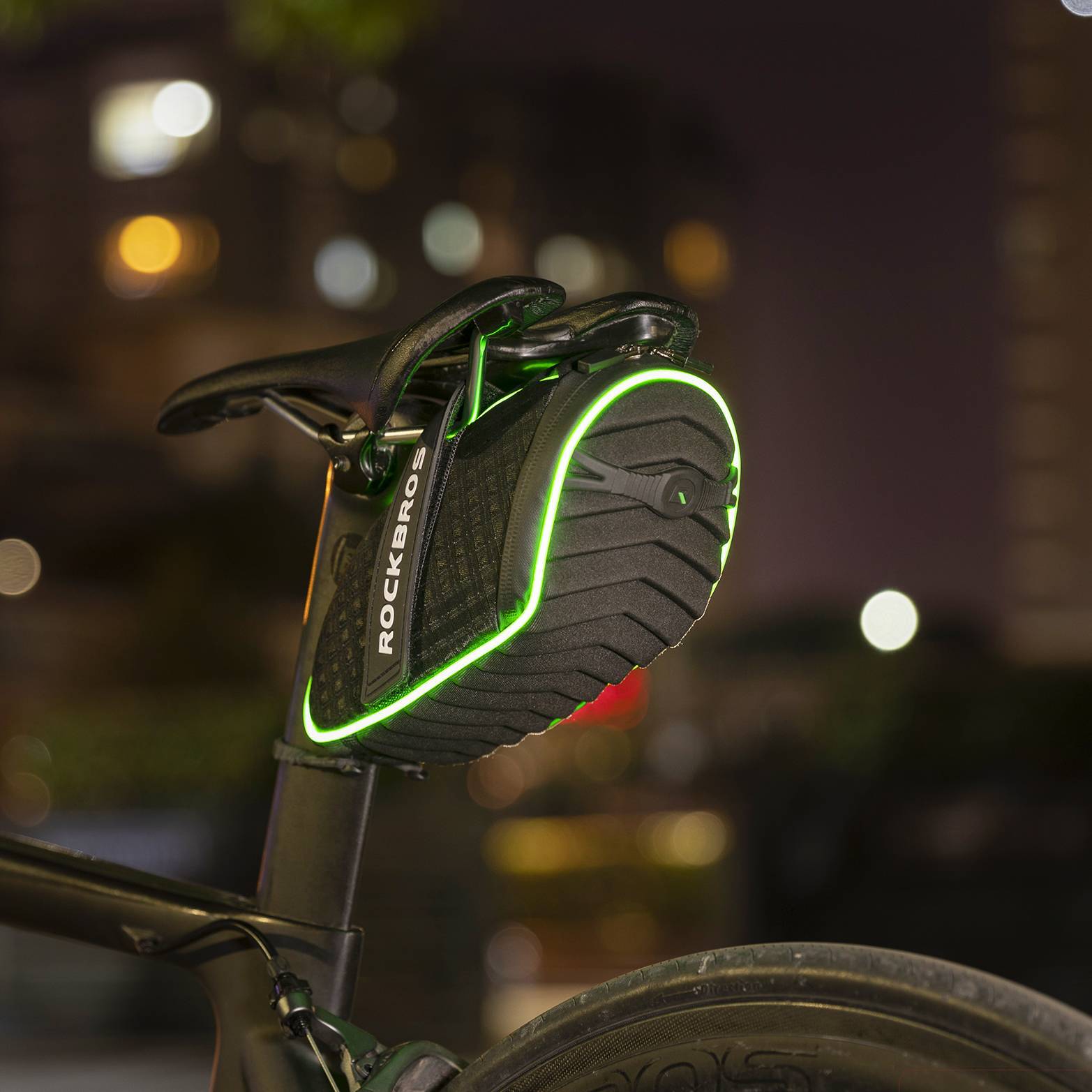 ROCKBROS Fahrrad Satteltaschen Werkzeugtasche mit Reflektorstreifen 1L - Fahrradtaschen ROCKBROS - EU - NooMii