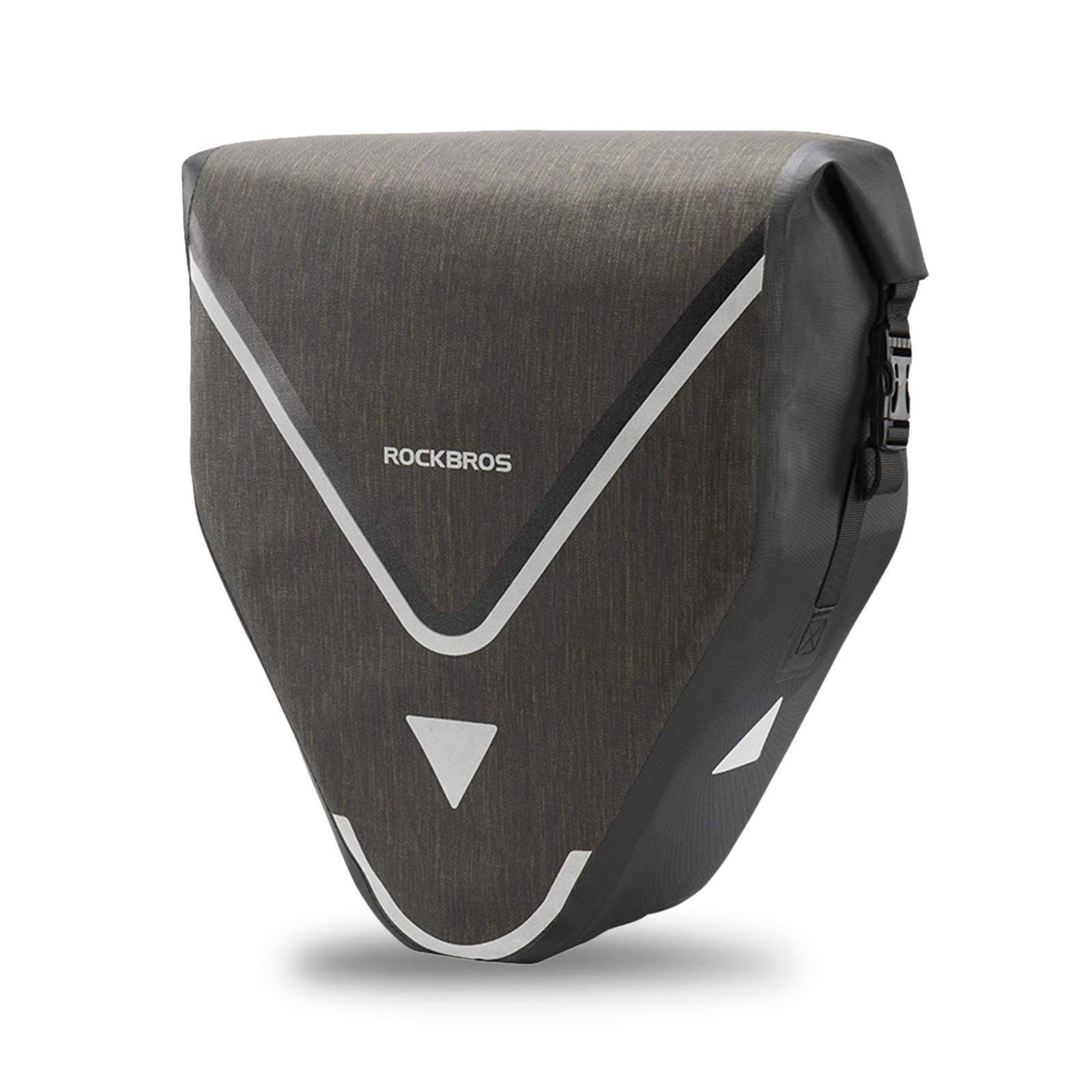 ROCKBROS Fahrrad Transporttasche 100% wasserdichte mit Schultergurt 20L Gelb/Schwarz Gold - Fahrradtaschen ROCKBROS - EU - NooMii