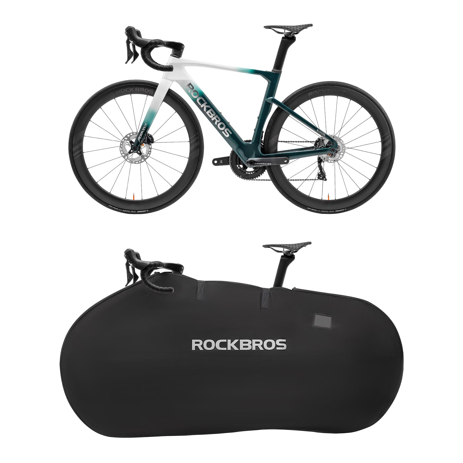 ROCKBROS Fahrrad Transporttasche Wasserdichte Tragetasche für Fahrräder bis 26 Zoll - Transporttasche ROCKBROS - EU - NooMii