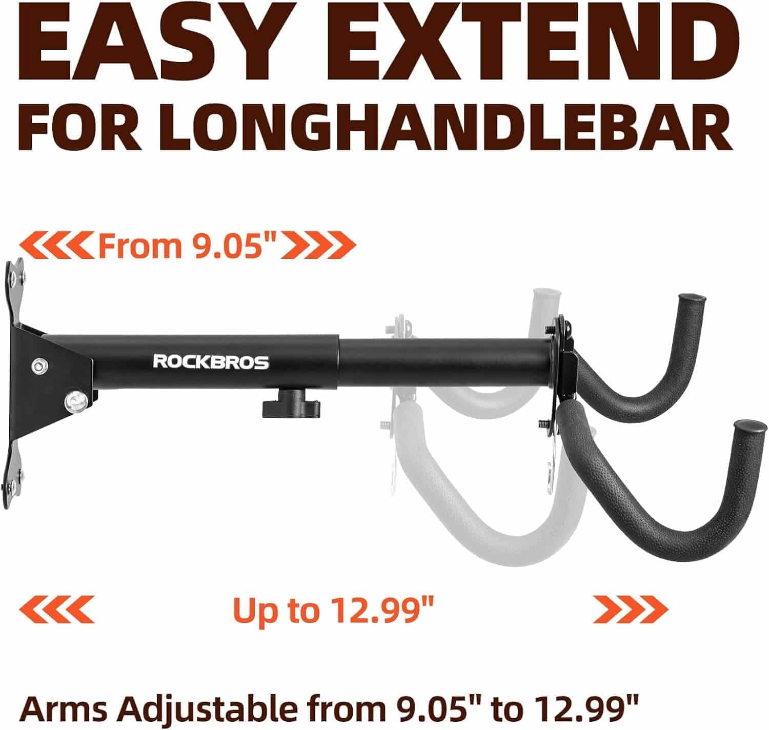 ROCKBROS Fahrrad Wandhalterung Robust Fahrradhalter Verstellbar 15kg - Fahrradständer ROCKBROS - EU - NooMii