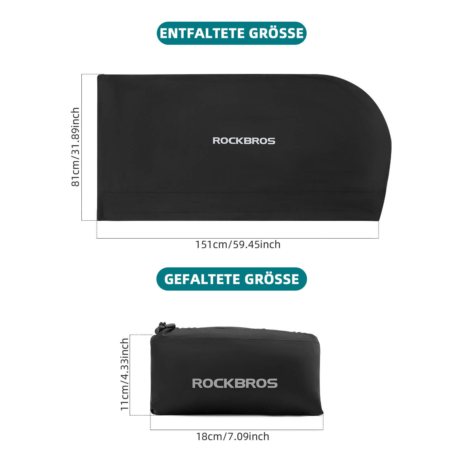 ROCKBROS Fahrradgarage Wasserdichte Transporttasche Reiselagerung für Fahrräder - Transporttasche ROCKBROS - EU - NooMii