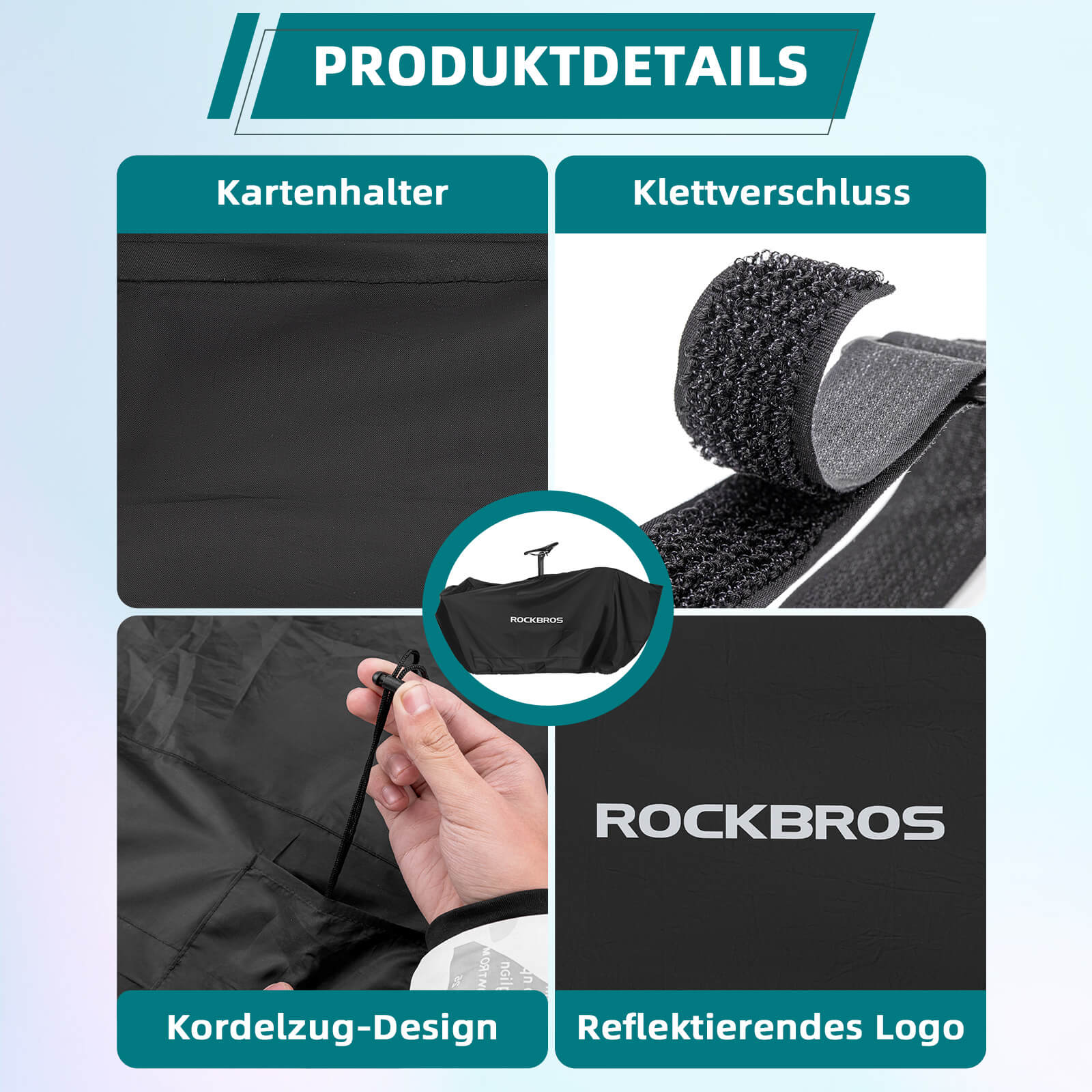 ROCKBROS Fahrradgarage Wasserdichte Transporttasche Reiselagerung für Fahrräder - Transporttasche ROCKBROS - EU - NooMii