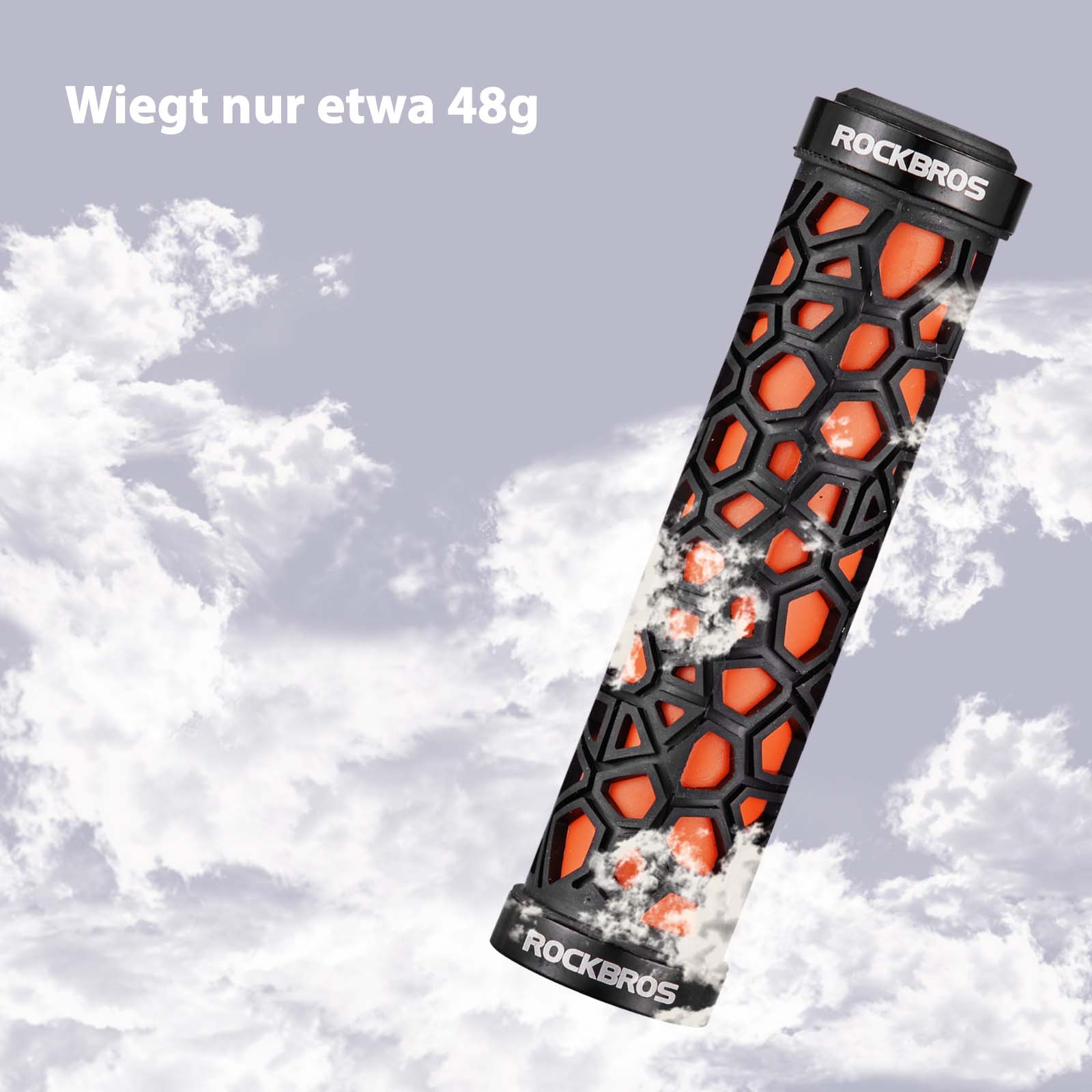 ROCKBROS Fahrradgriffe Lenkergriffe für Mountainbike/ Scooter/ E - Bike/ Cityrad/ Rennrad - Fahrradgriffe ROCKBROS - EU - NooMii