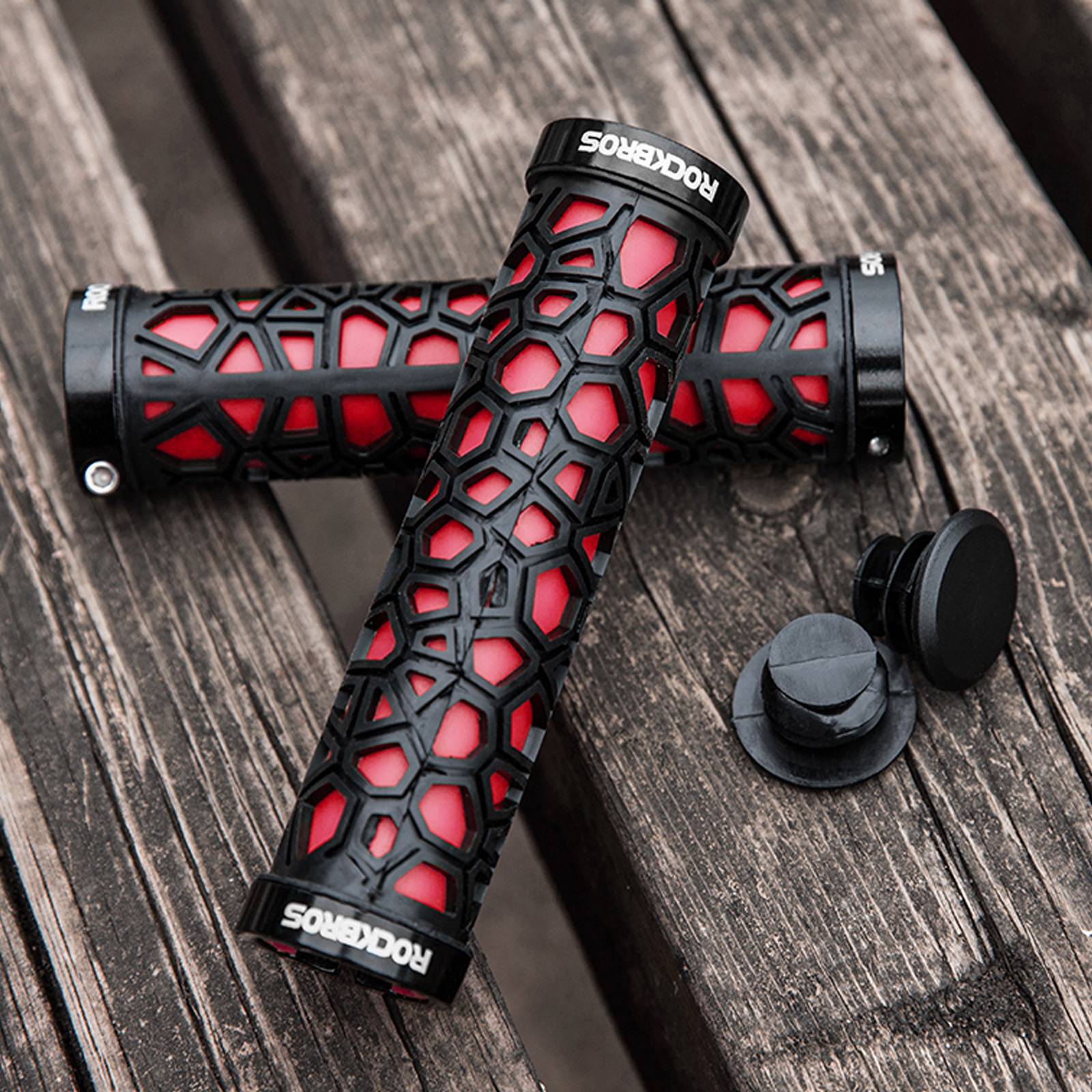 ROCKBROS Fahrradgriffe Lenkergriffe für Mountainbike/ Scooter/ E - Bike/ Cityrad/ Rennrad - Fahrradgriffe ROCKBROS - EU - NooMii