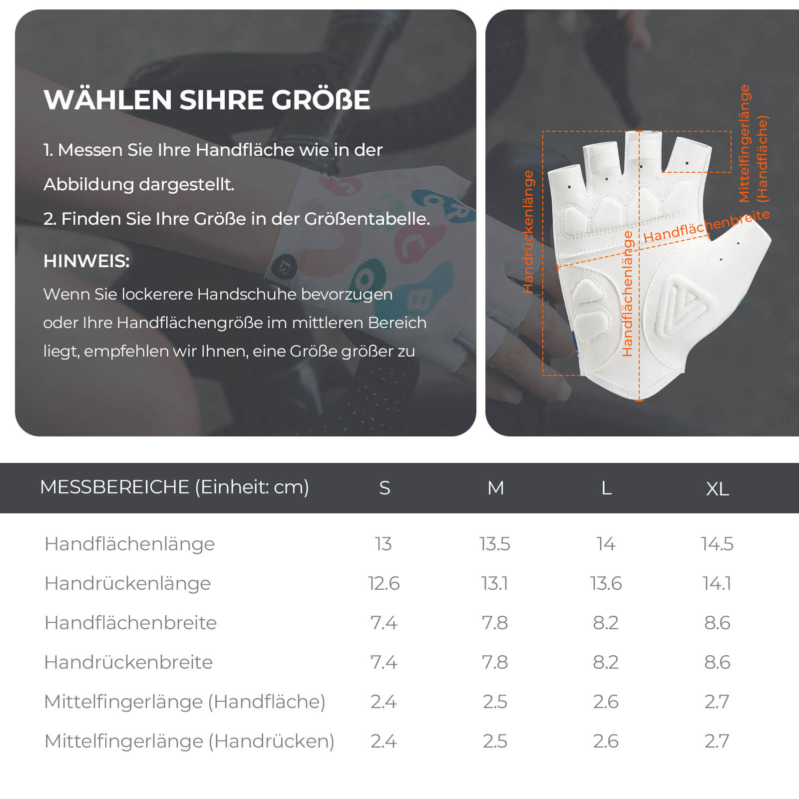 ROCKBROS Fahrradhandschuhe Halbfinger SBR Atmungsaktiv - Fahrradhandschuhe ROCKBROS - EU - NooMii
