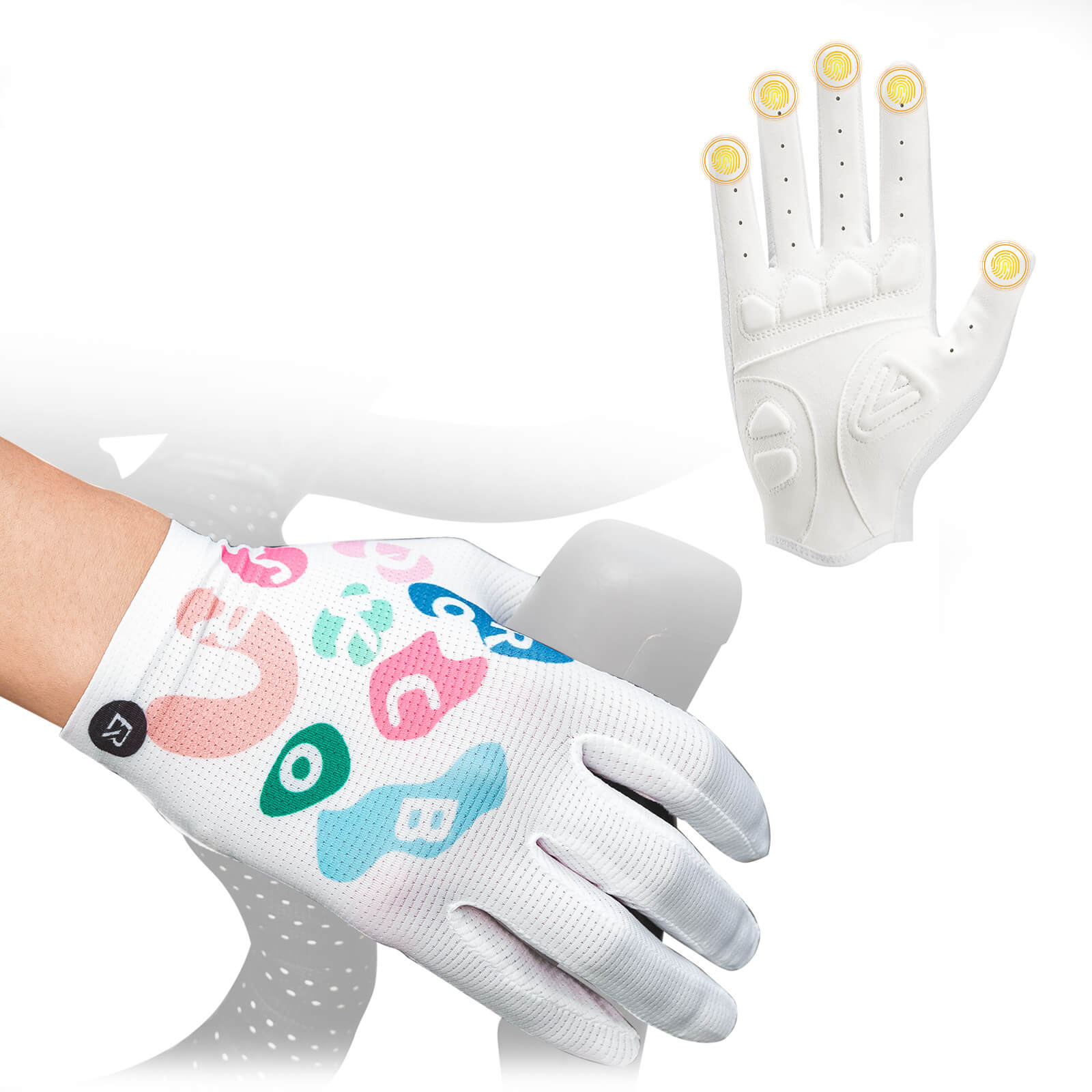 ROCKBROS Fahrradhandschuhe SBR - Polsterung Atmungsaktiv Hochflexibel - Fahrradhandschuhe ROCKBROS - EU - NooMii