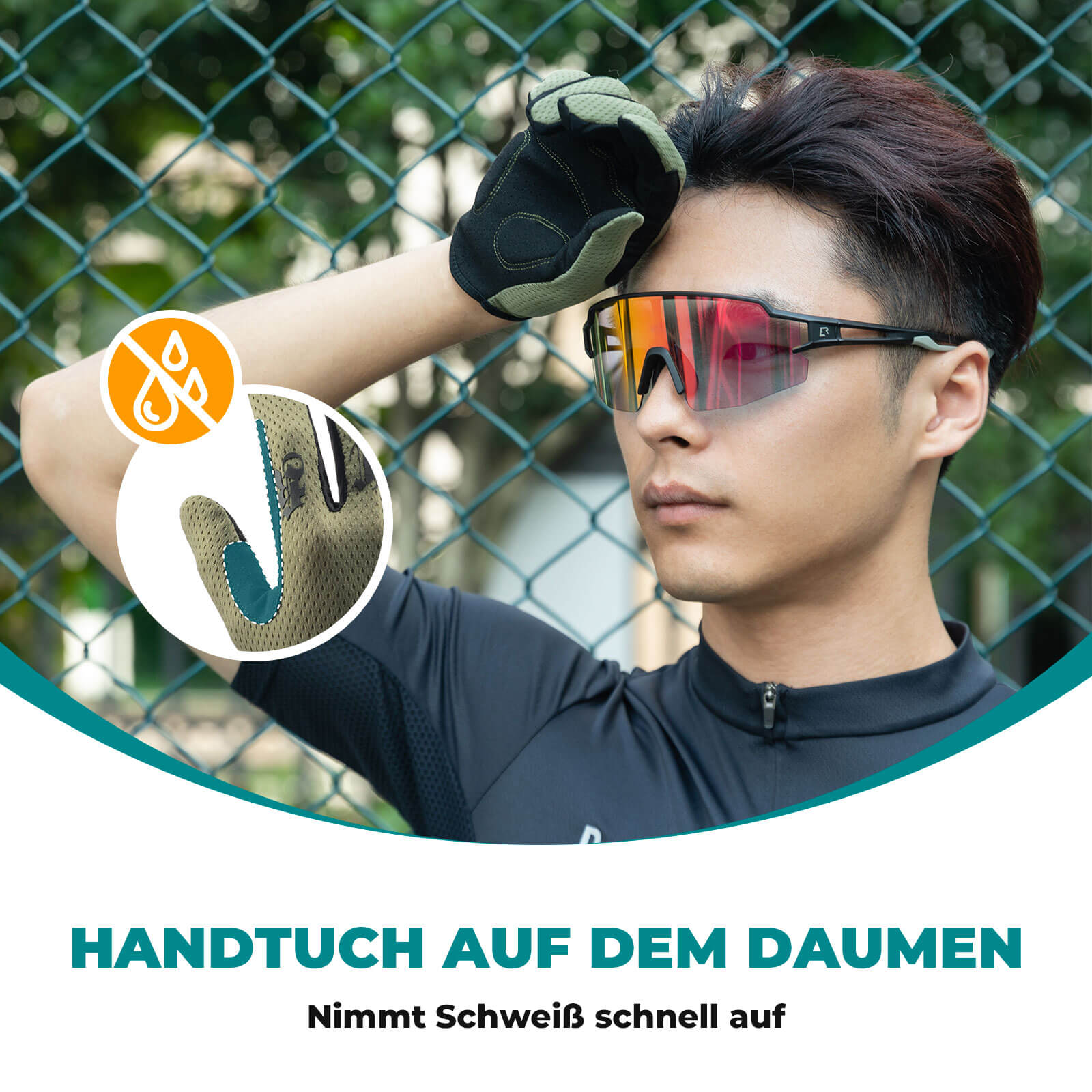 ROCKBROS Fahrradhandschuhe Vollerfinger Touchscreen Handschuhe - Fahrradhandschuhe ROCKBROS - EU - NooMii