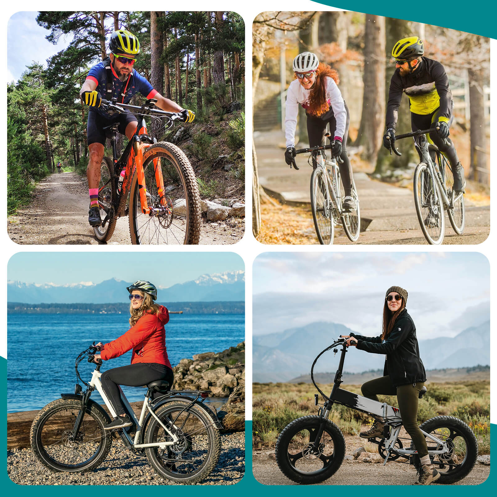 ROCKBROS Fahrradhandschuhe Vollerfinger Touchscreen Handschuhe - Fahrradhandschuhe ROCKBROS - EU - NooMii