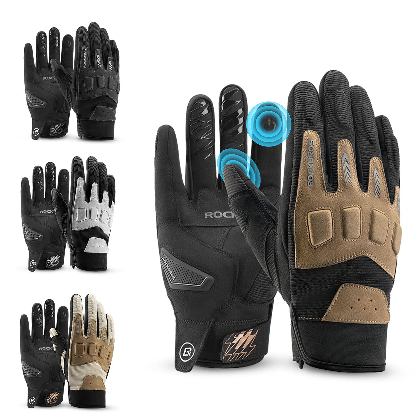 ROCKBROS Fahrradhandschuhe Winter Herbst Herren MTB Stoßdämpfend Handschuhe - Fahrradhandschuhe ROCKBROS - EU - NooMii