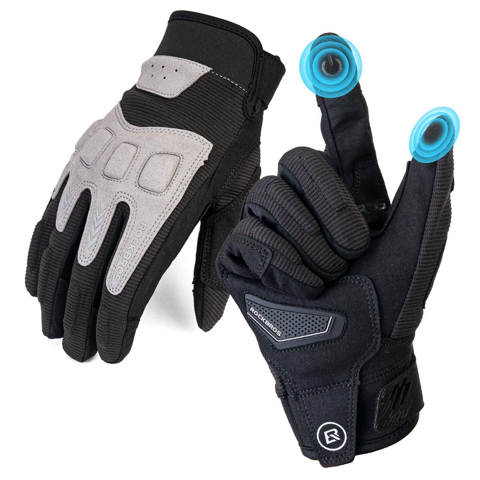 ROCKBROS Fahrradhandschuhe Winter Herbst Herren MTB Stoßdämpfend Handschuhe - Fahrradhandschuhe ROCKBROS - EU - NooMii