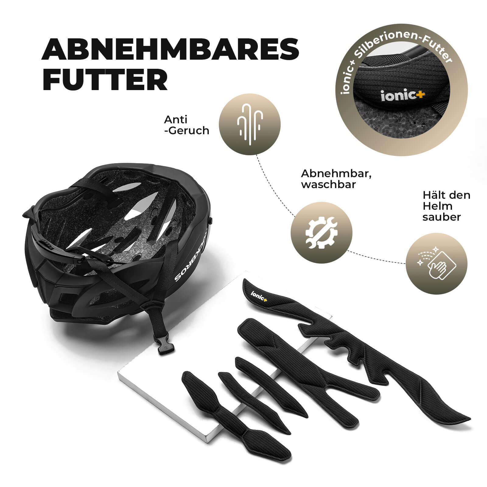 ROCKBROS Fahrradhelm Magnetischer Abnehmbarer MTB Helm mit Visier - Fahrradhelme ROCKBROS - EU - NooMii