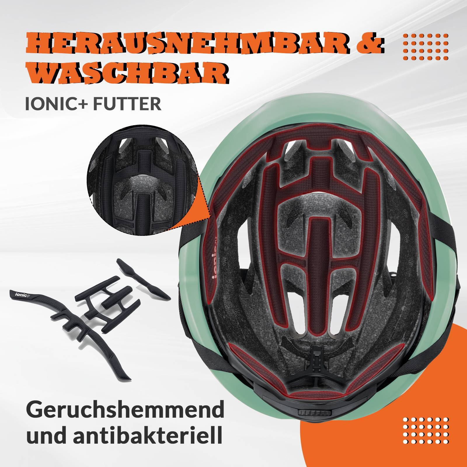 ROCKBROS Fahrradhelm Sport Mountainbike Schutzhelm Atmungsaktiv 54 - 58cm - Fahrradhelme ROCKBROS - EU - NooMii