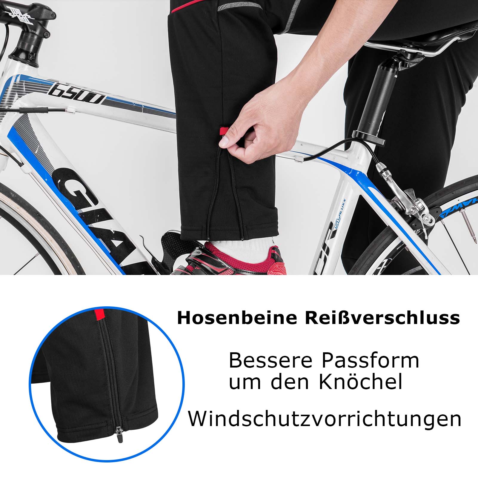 ROCKBROS Fahrradhose Herren Freizeithose Outdoor - Aktivitäten M - 4XL - Fahrradhose ROCKBROS - EU - NooMii