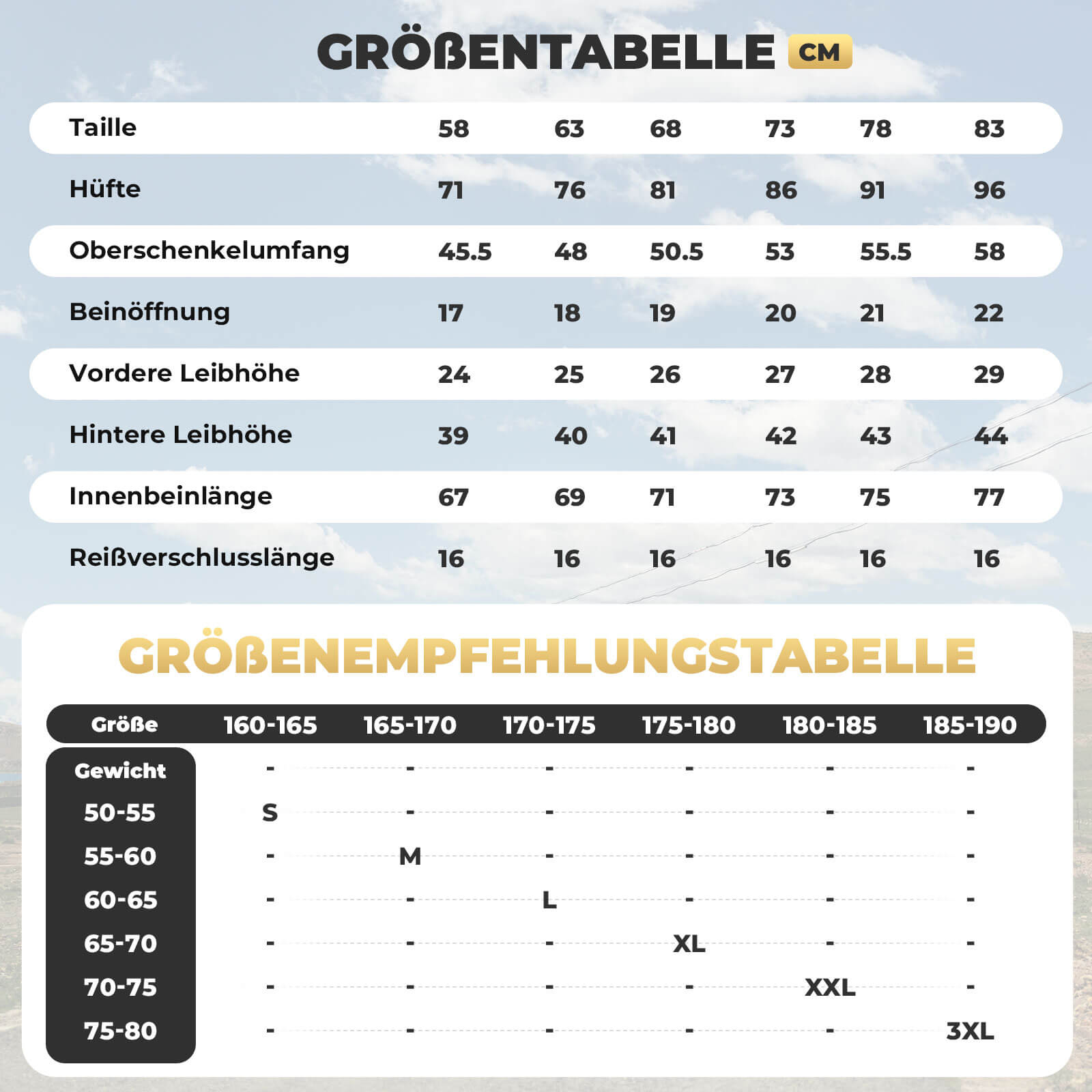 ROCKBROS Fahrradhose Radlerhose 4D Gepolstert Atmungsaktiv für 4 Jahreszeiten - Fahrradhose ROCKBROS - EU - NooMii