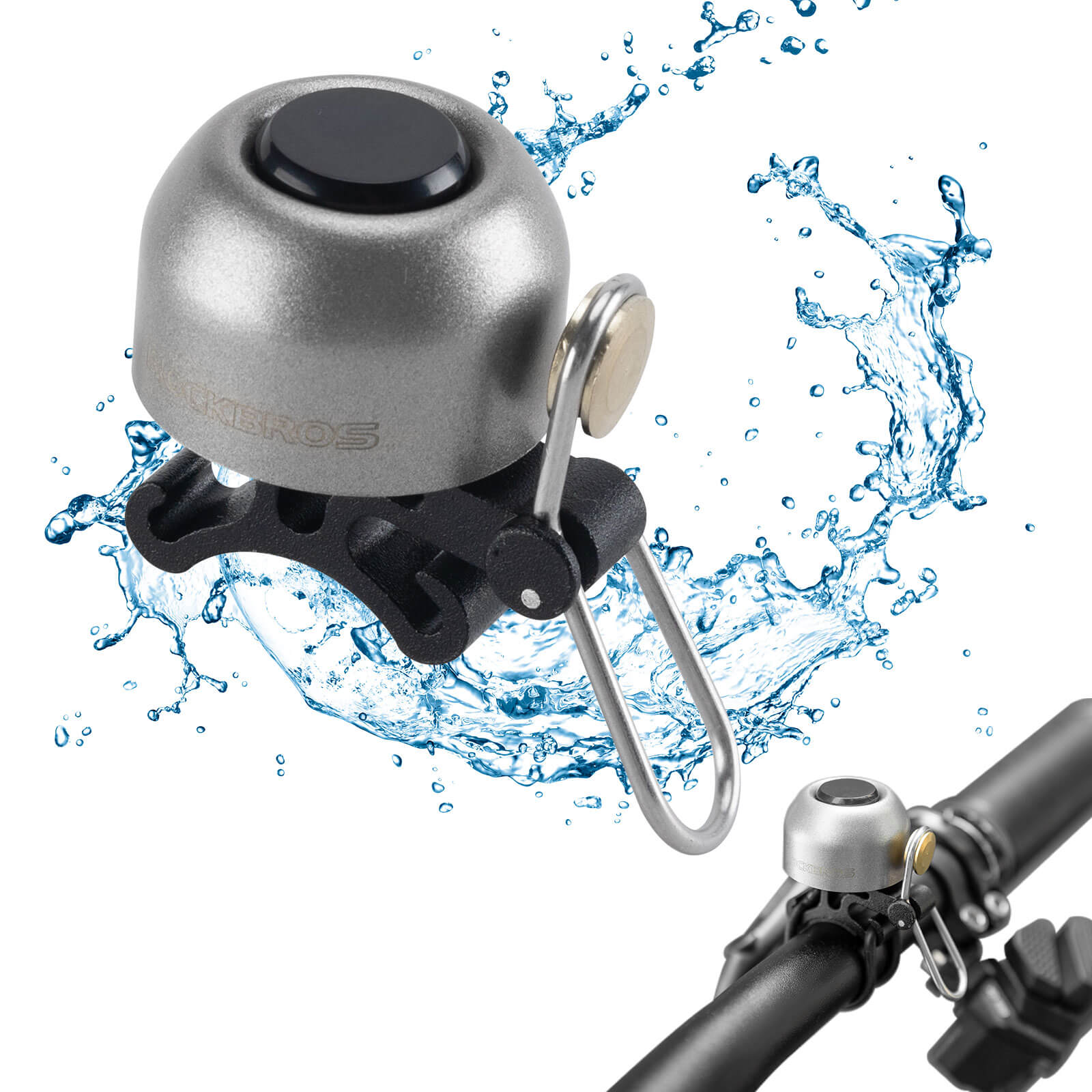 ROCKBROS Fahrradklingel Klassisch Retro Fahrradglocke Laut Klingel für 22 - 34mm - Fahrradklingel ROCKBROS - EU - NooMii