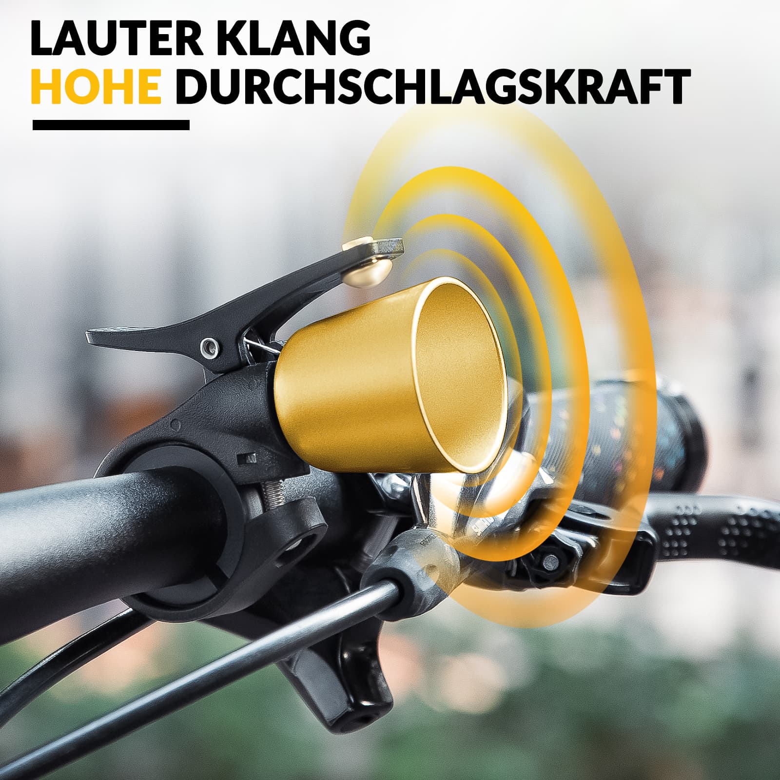 ROCKBROS Fahrradklingel Laut Retro Klingel für MTB Rennrad Vier Farben - Fahrradklingel ROCKBROS - EU - NooMii