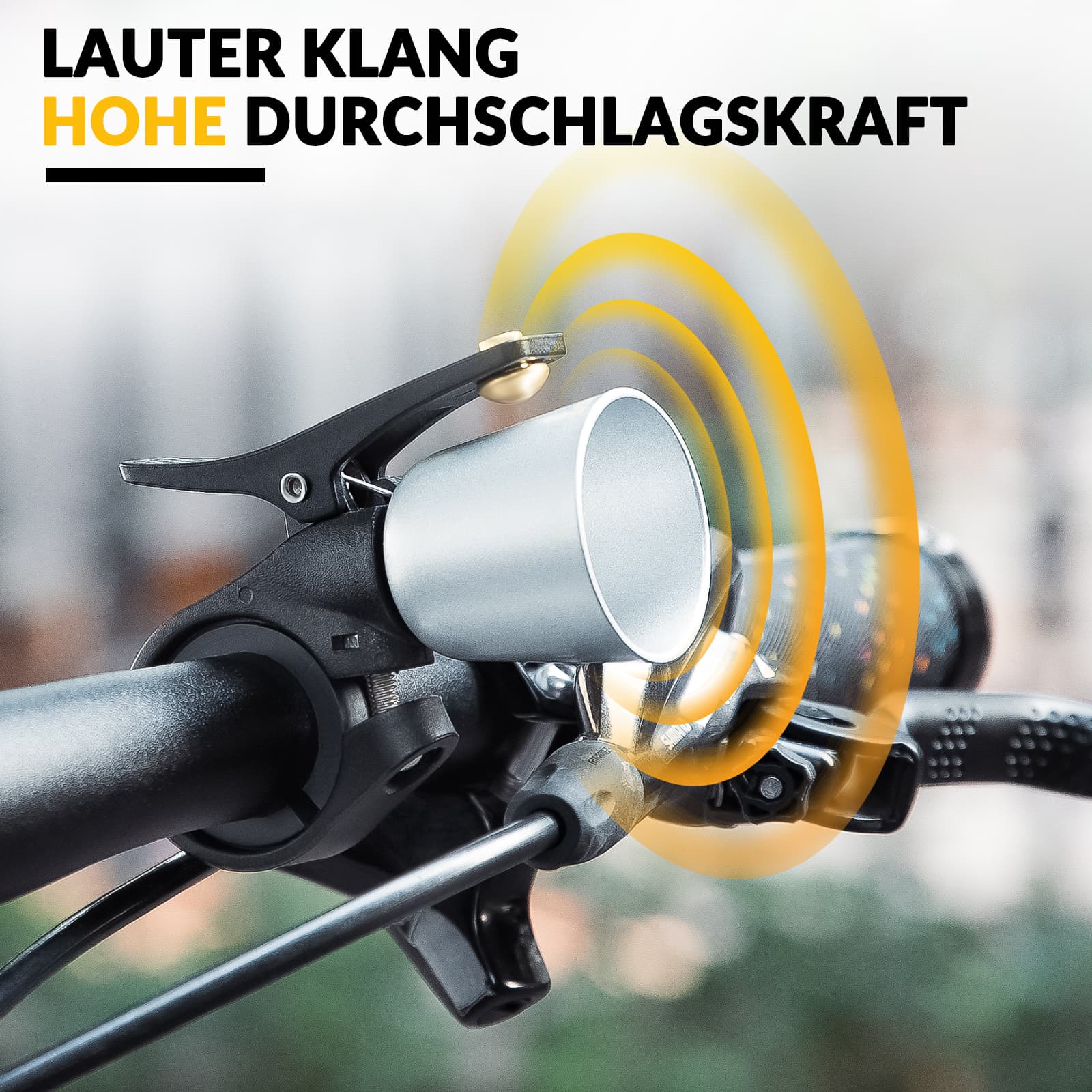 ROCKBROS Fahrradklingel Laut Retro Klingel für MTB Rennrad Vier Farben - Fahrradklingel ROCKBROS - EU - NooMii