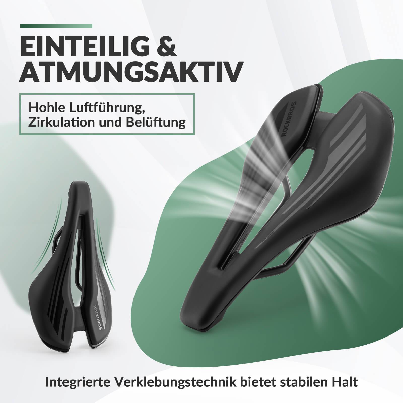 ROCKBROS Fahrradsattel Ergonomisch Fahrradsitz Atmungsaktiver 14,5 * 25cm - Fahrradsattel ROCKBROS - EU - NooMii