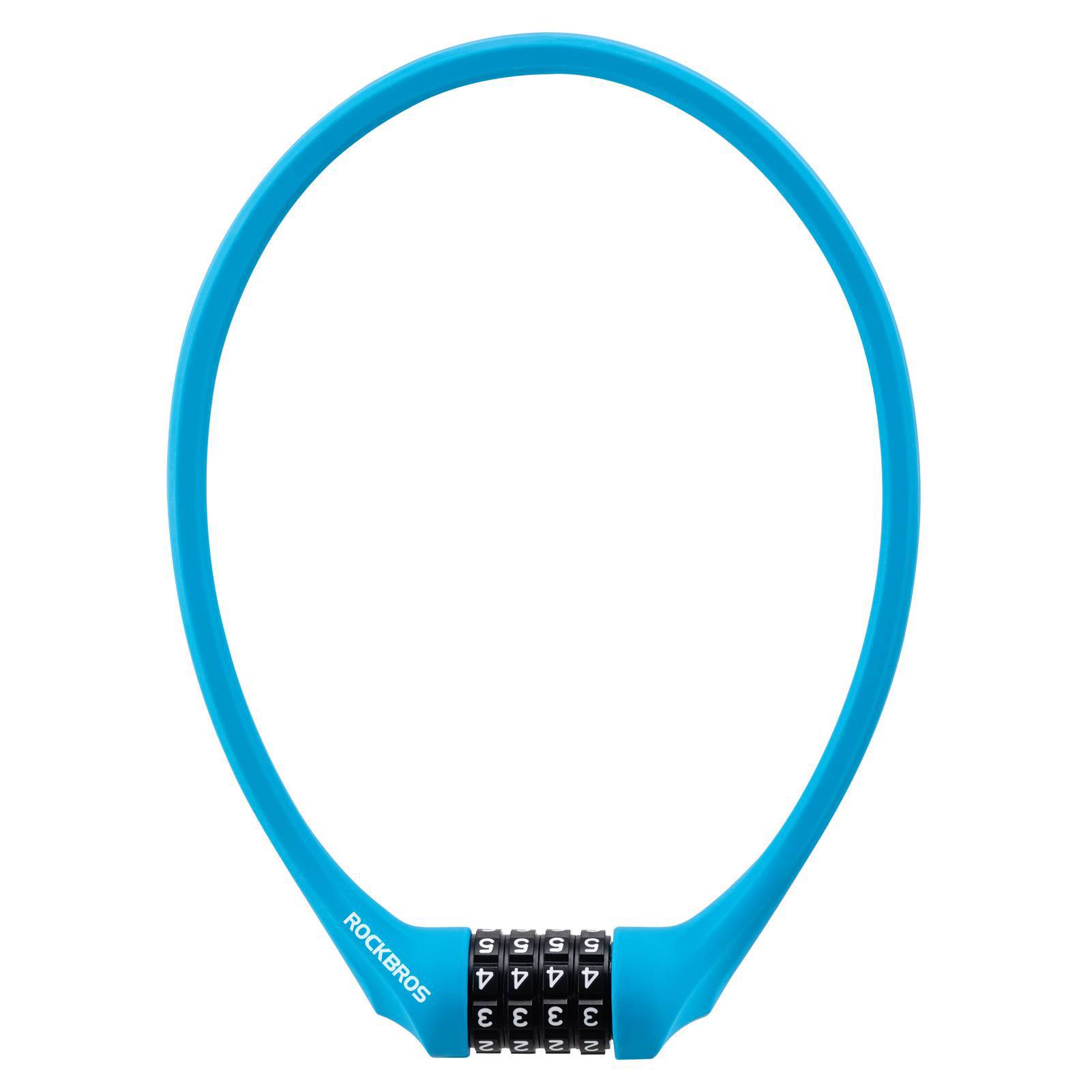 ROCKBROS Fahrradschloss mit 4 - Stellig Zahlencode 65cm lang - Fahrradschloss ROCKBROS - EU - NooMii