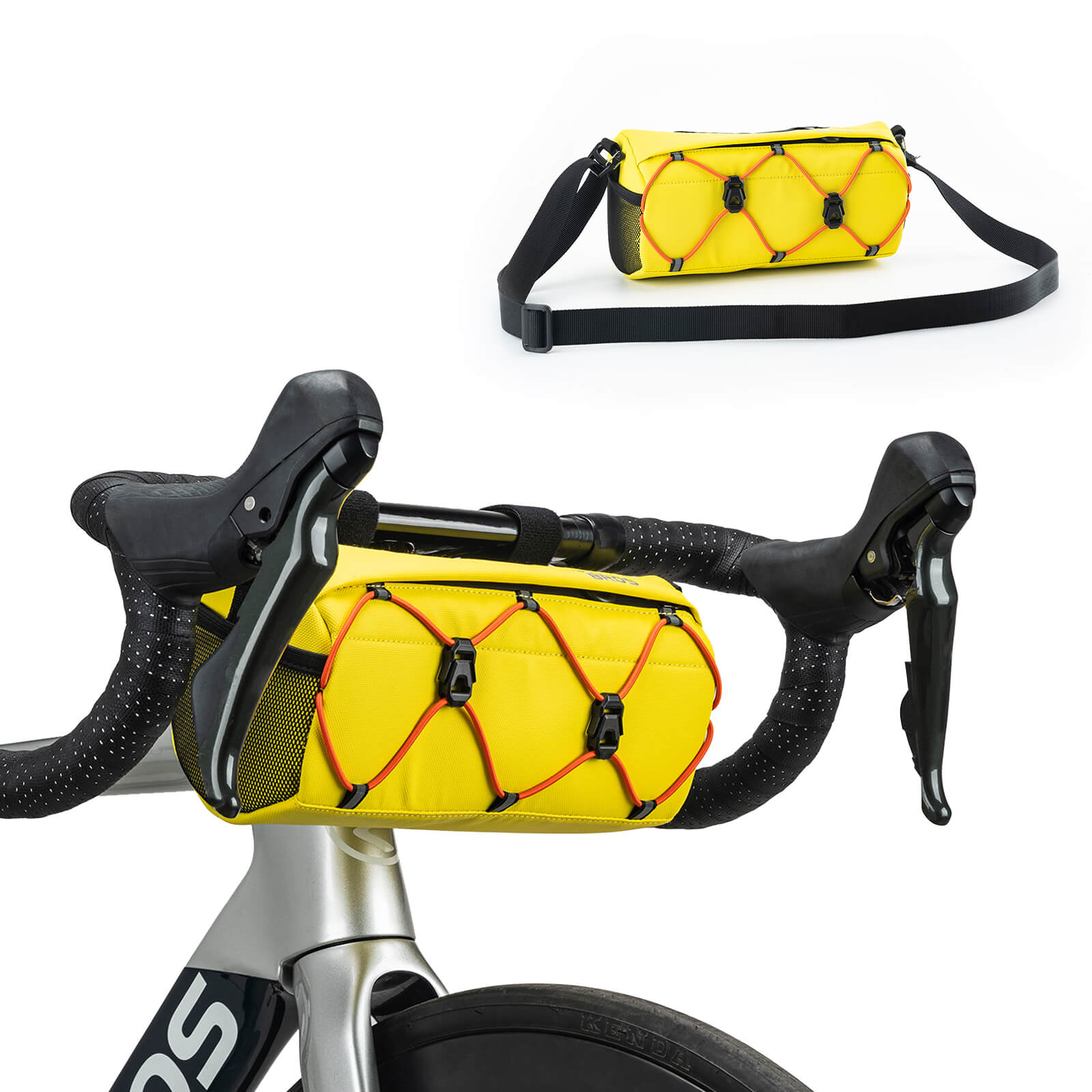 ROCKBROS Fahrradtasche Lenkertasche 2,2L mit Schultergurt in 6 Farben - Fahrradtaschen ROCKBROS - EU - NooMii