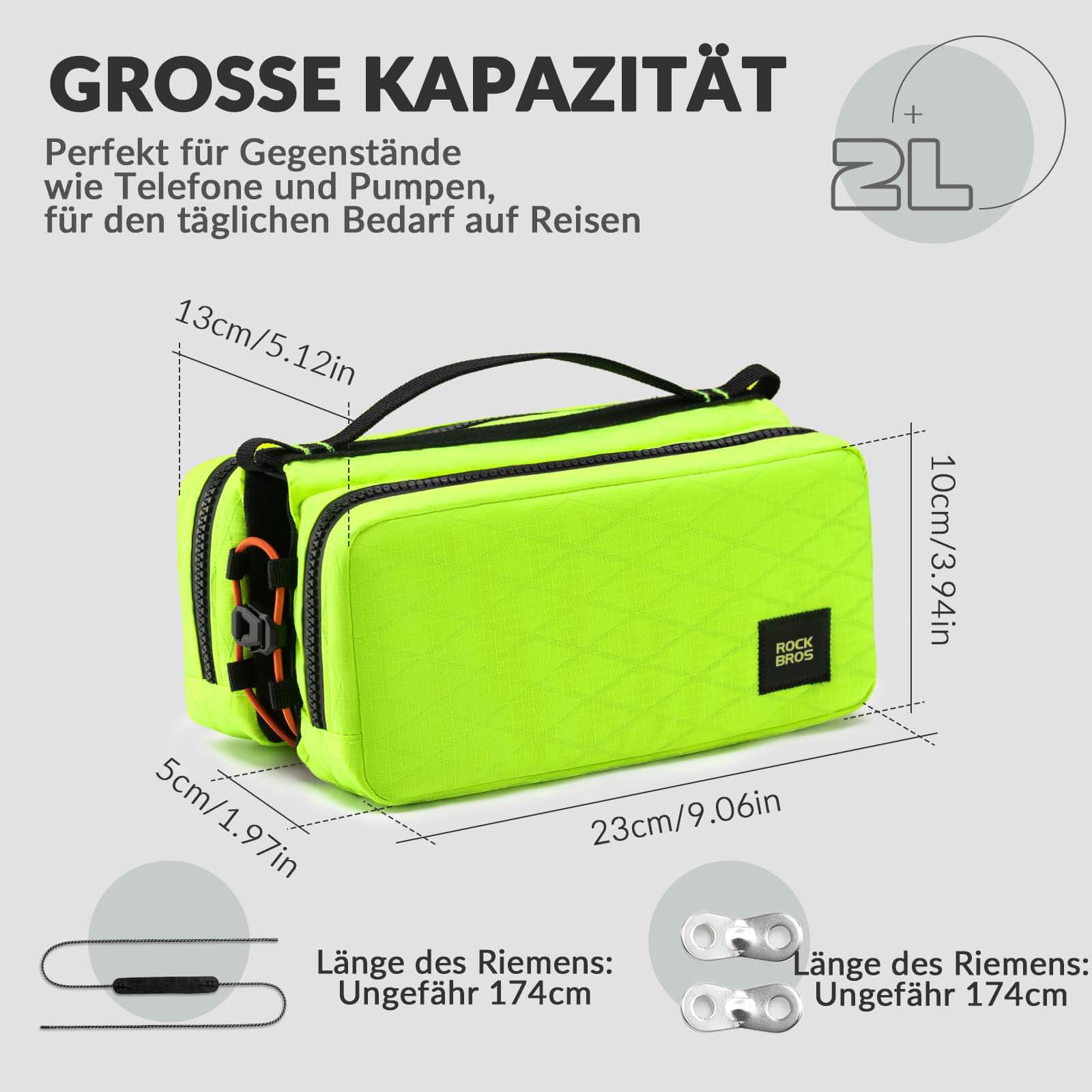 ROCKBROS Fahrradtasche Rahmentasche mit Schultergurt Oberrohrtasche - Fahrradtaschen ROCKBROS - EU - NooMii