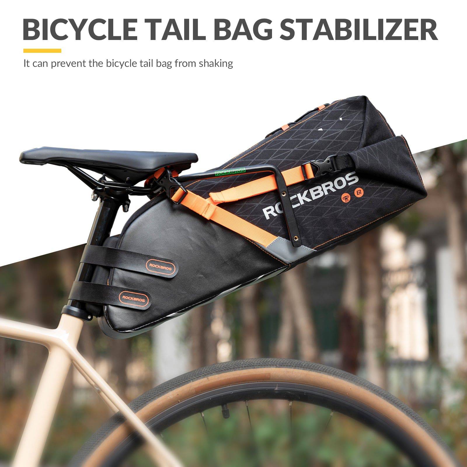 ROCKBROS Flaschenhalter & Stabilisator Stütze für Fahrrad Satteltasche - Fahrrad Flaschenhalter ROCKBROS - EU - NooMii