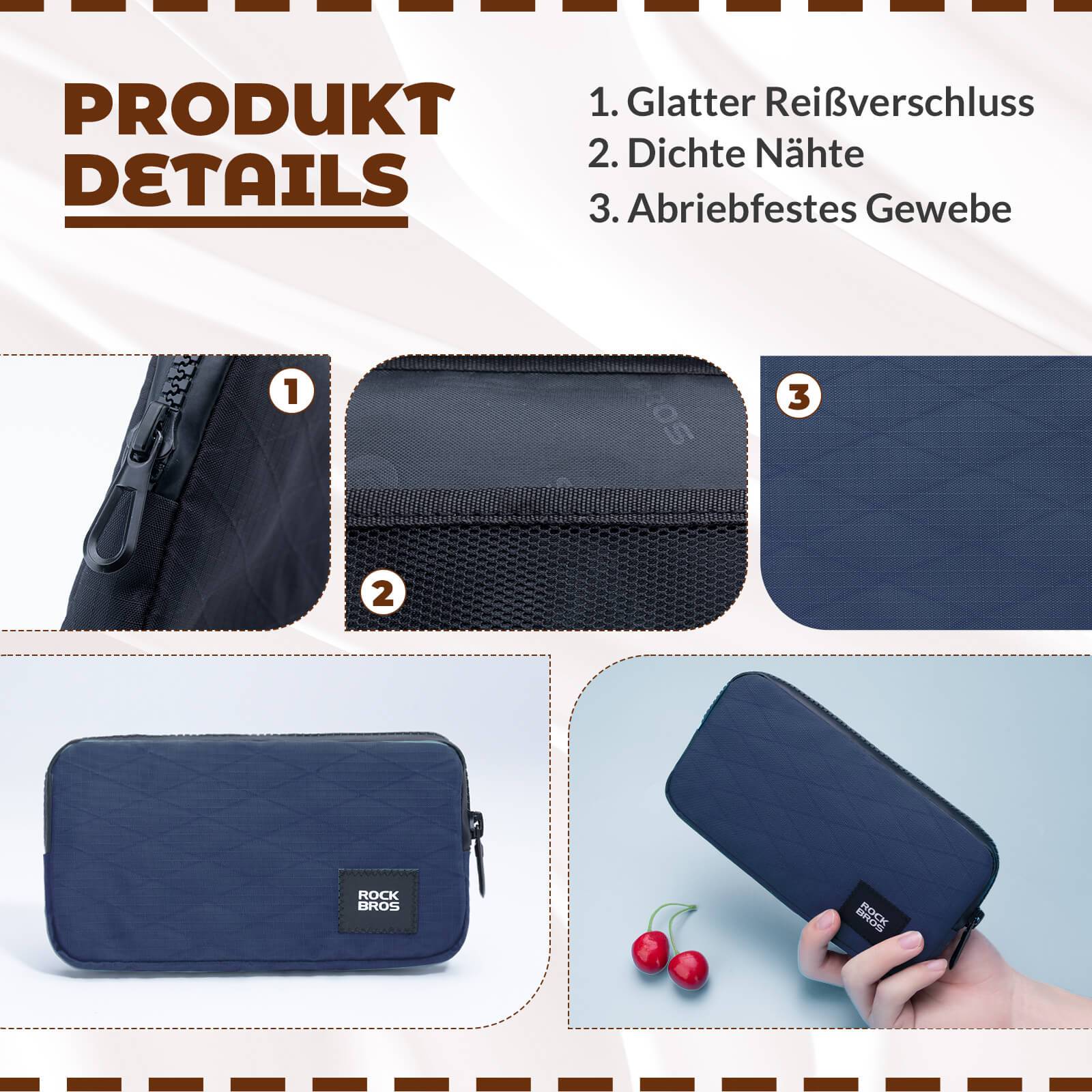 ROCKBROS Geldbörse Portemonnaie Geldbeutel Handytasche für Kreditkarte Schlüssel - Fahrradtaschen ROCKBROS - EU - NooMii
