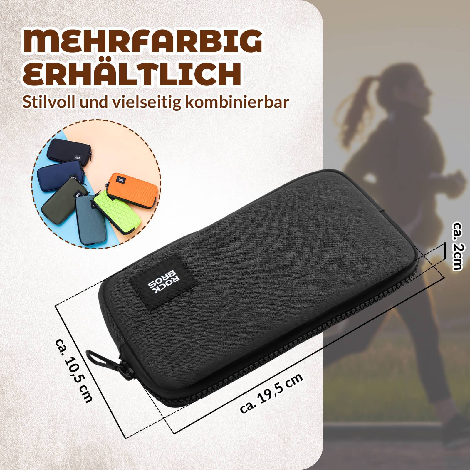 ROCKBROS Geldbörse Portemonnaie Geldbeutel Handytasche für Kreditkarte Schlüssel - Fahrradtaschen ROCKBROS - EU - NooMii